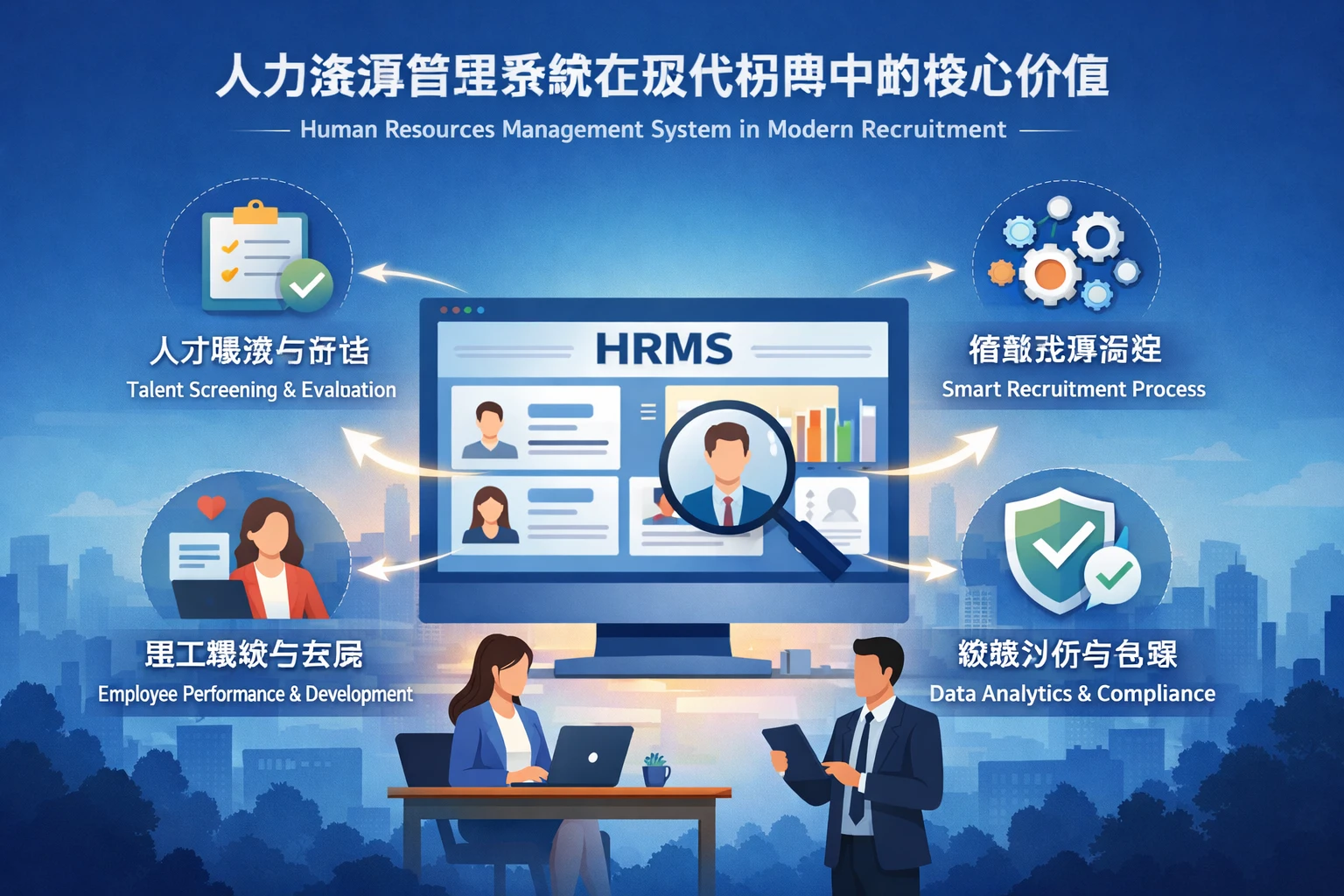 人力资源管理系统在现代招聘中的核心价值