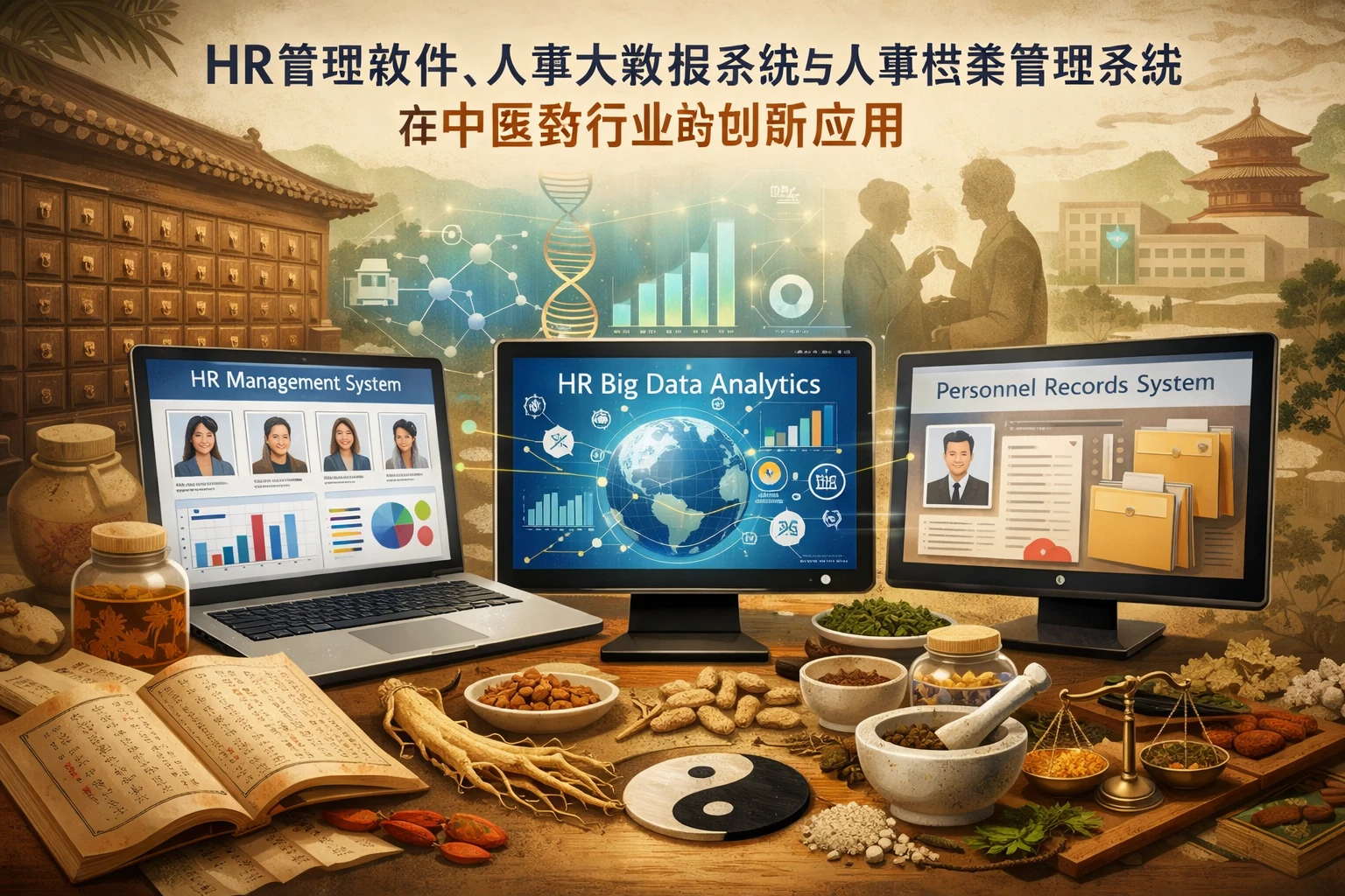 HR管理软件、人事大数据系统与人事档案管理系统在中医药行业的创新应用