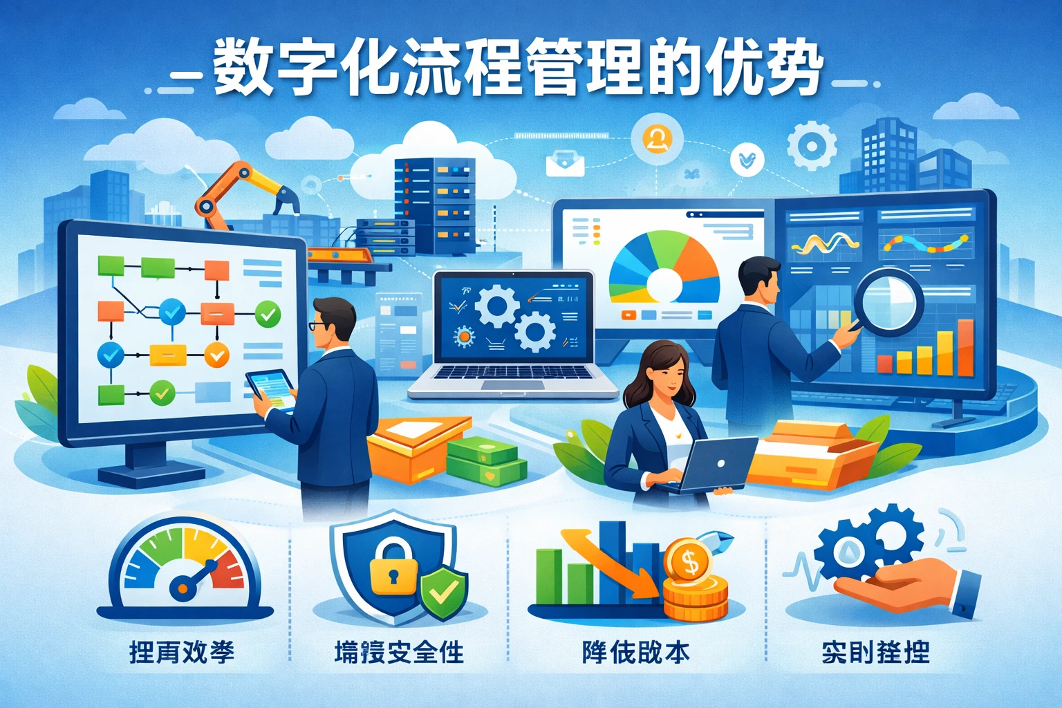数字化流程管理的优势