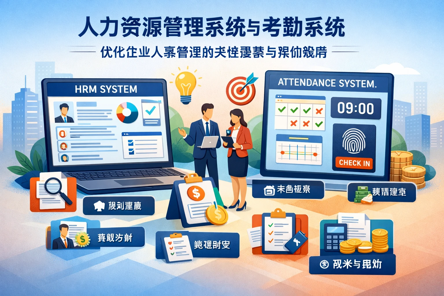 人力资源管理系统与考勤系统：优化企业人事管理的关键要素与报价策略