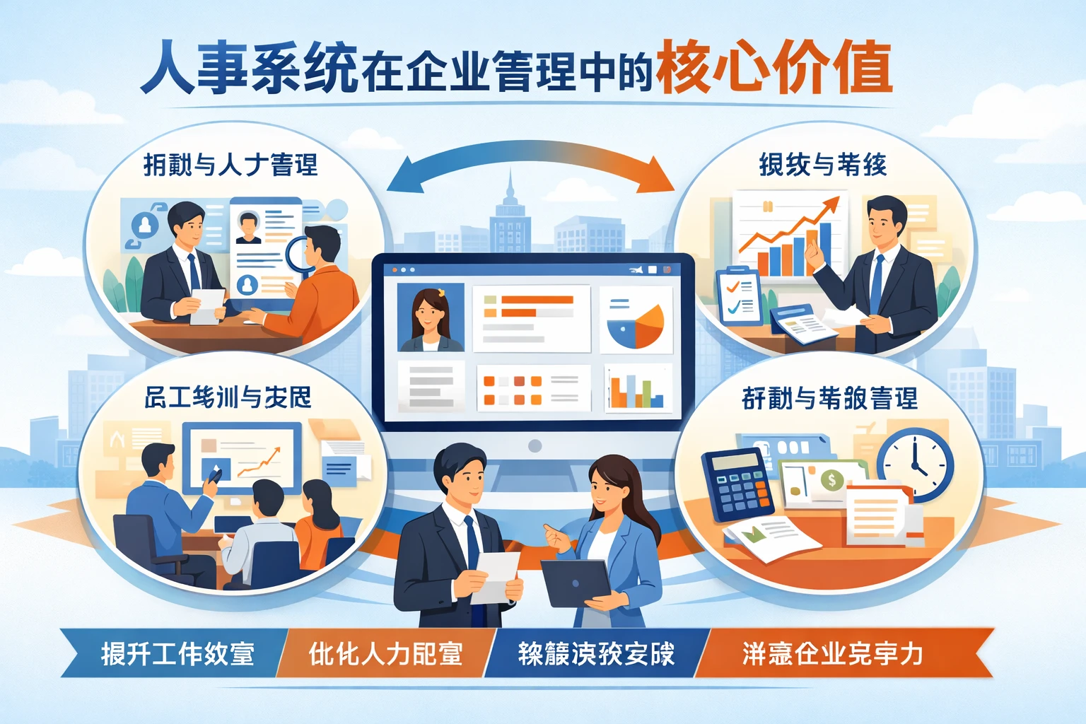 人事系统在企业管理中的核心价值