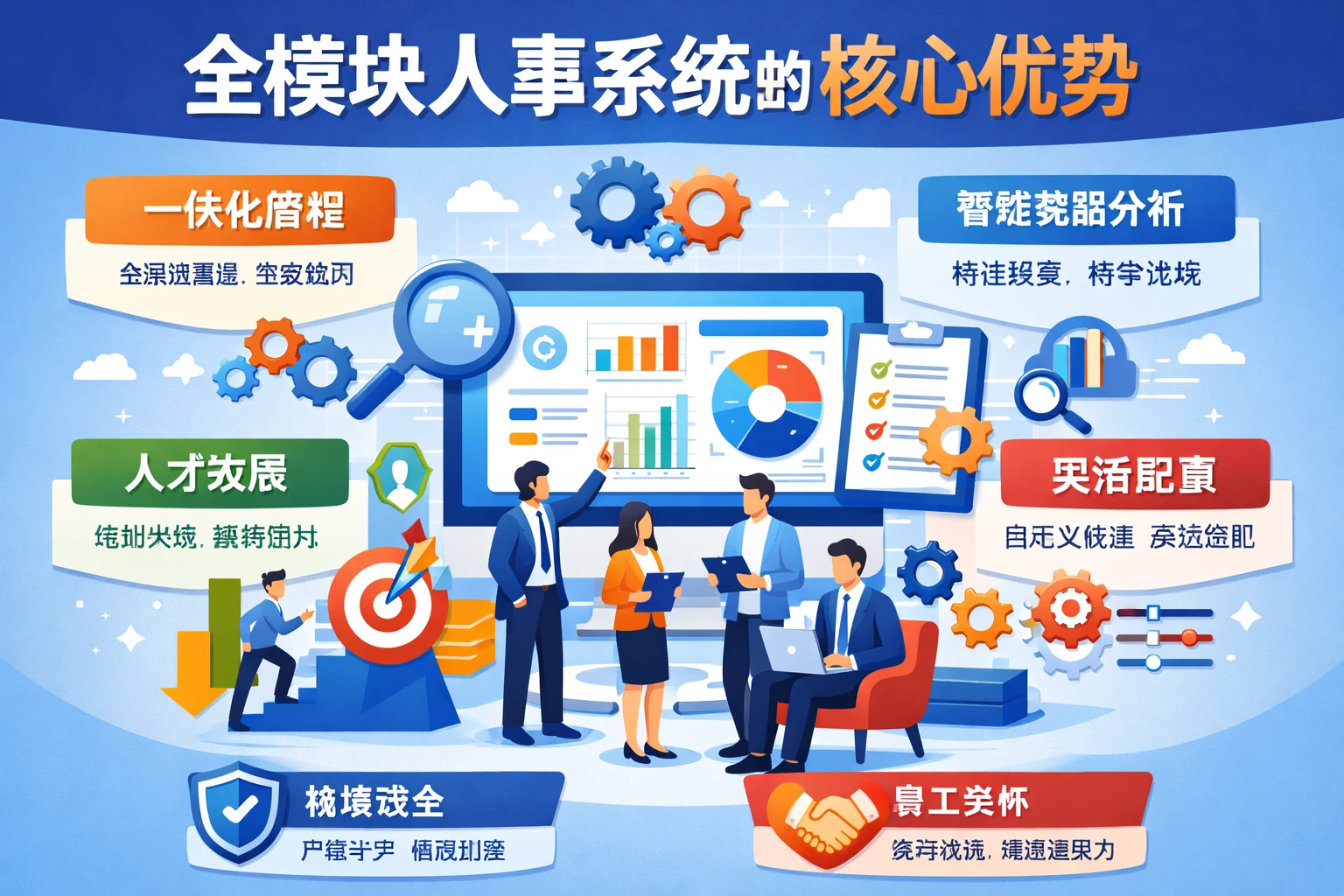 全模块人事系统的核心优势