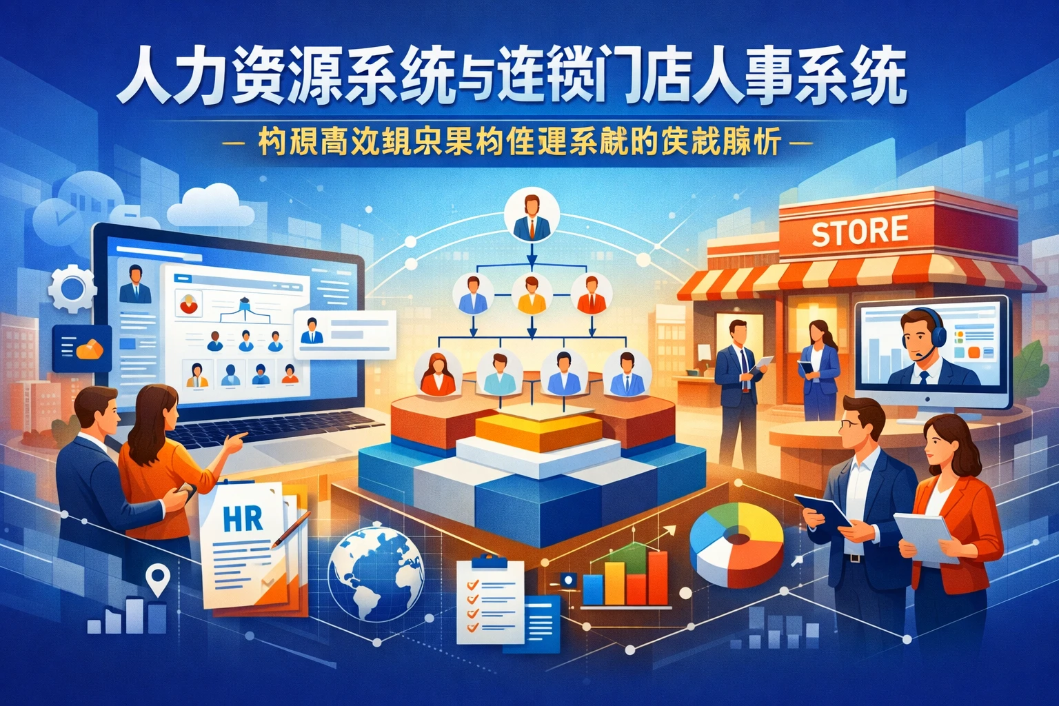 人力资源系统与连锁门店人事系统：构建高效组织架构管理系统的实战解析