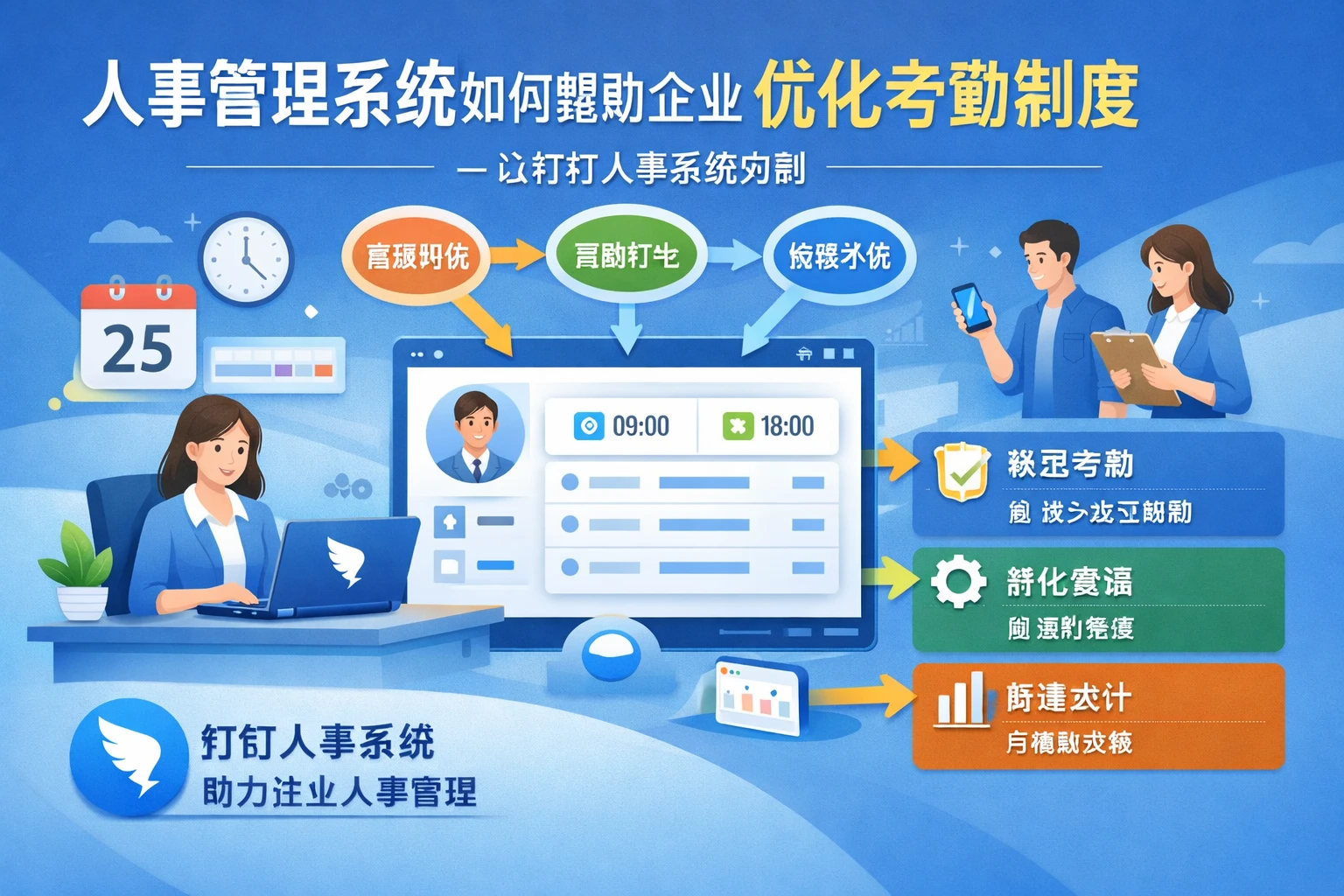 人事管理系统如何帮助企业优化考勤制度——以钉钉人事系统为例