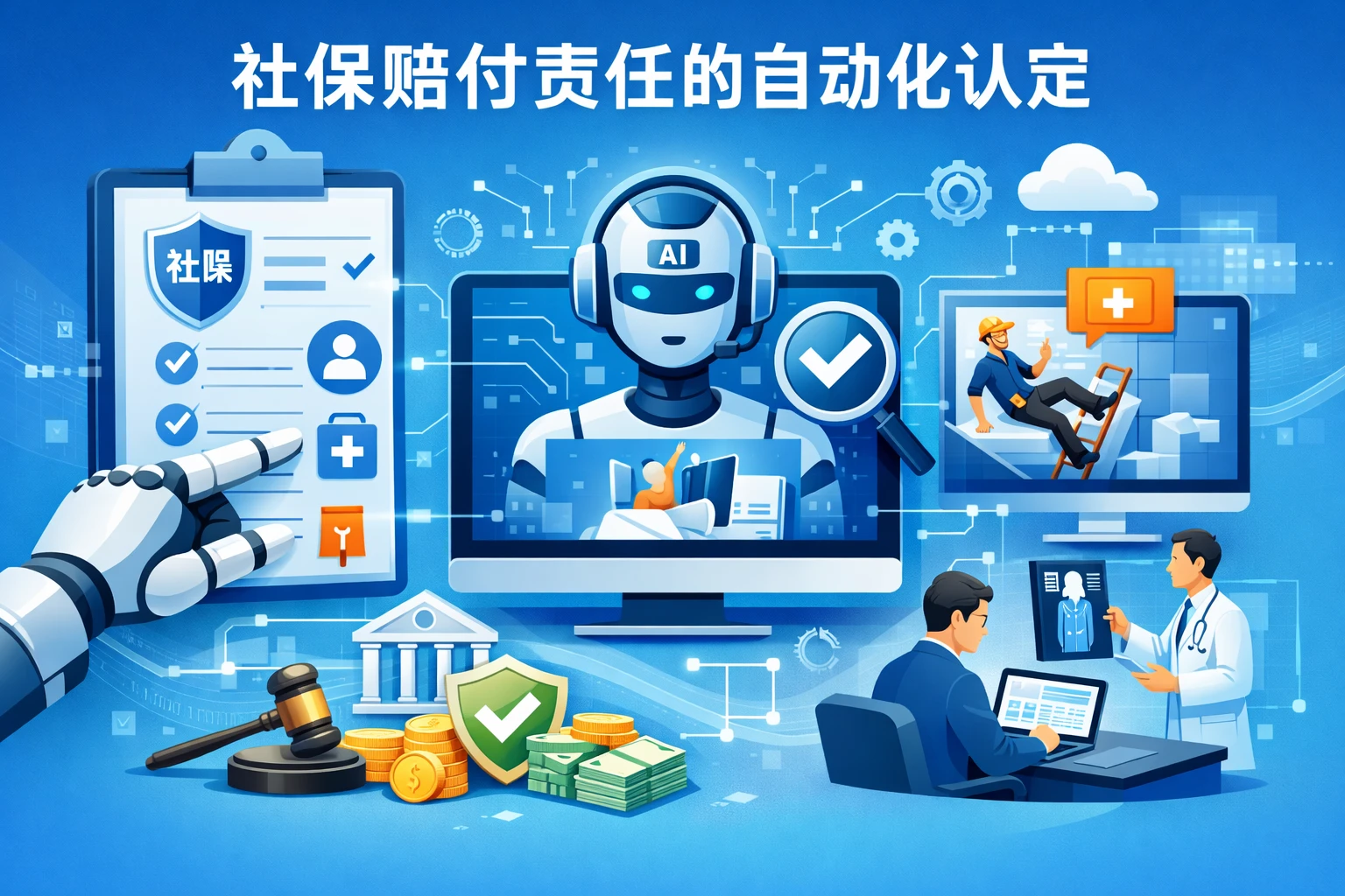 社保赔付责任的自动化认定