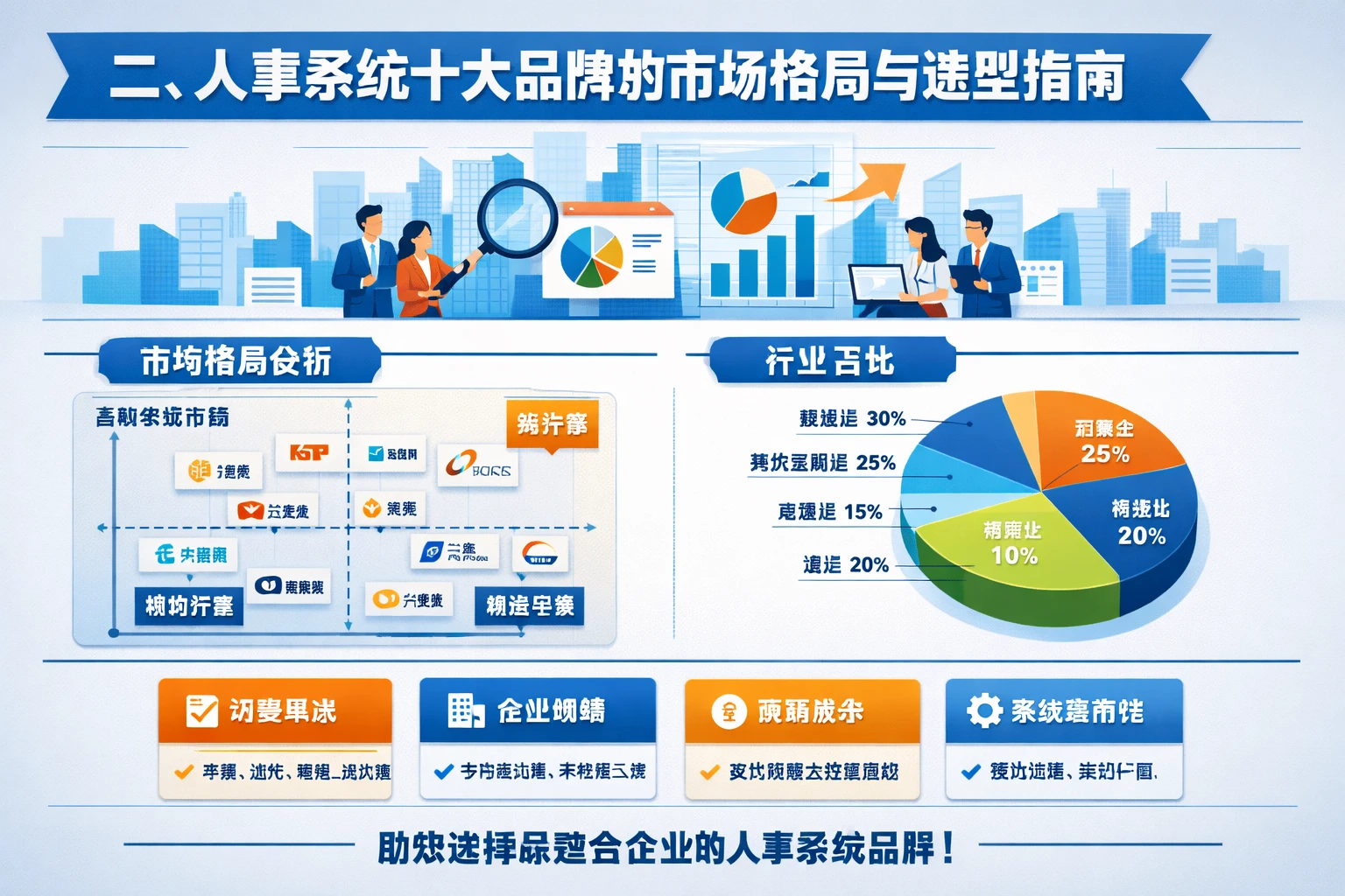 二、人事系统十大品牌的市场格局与选型指南