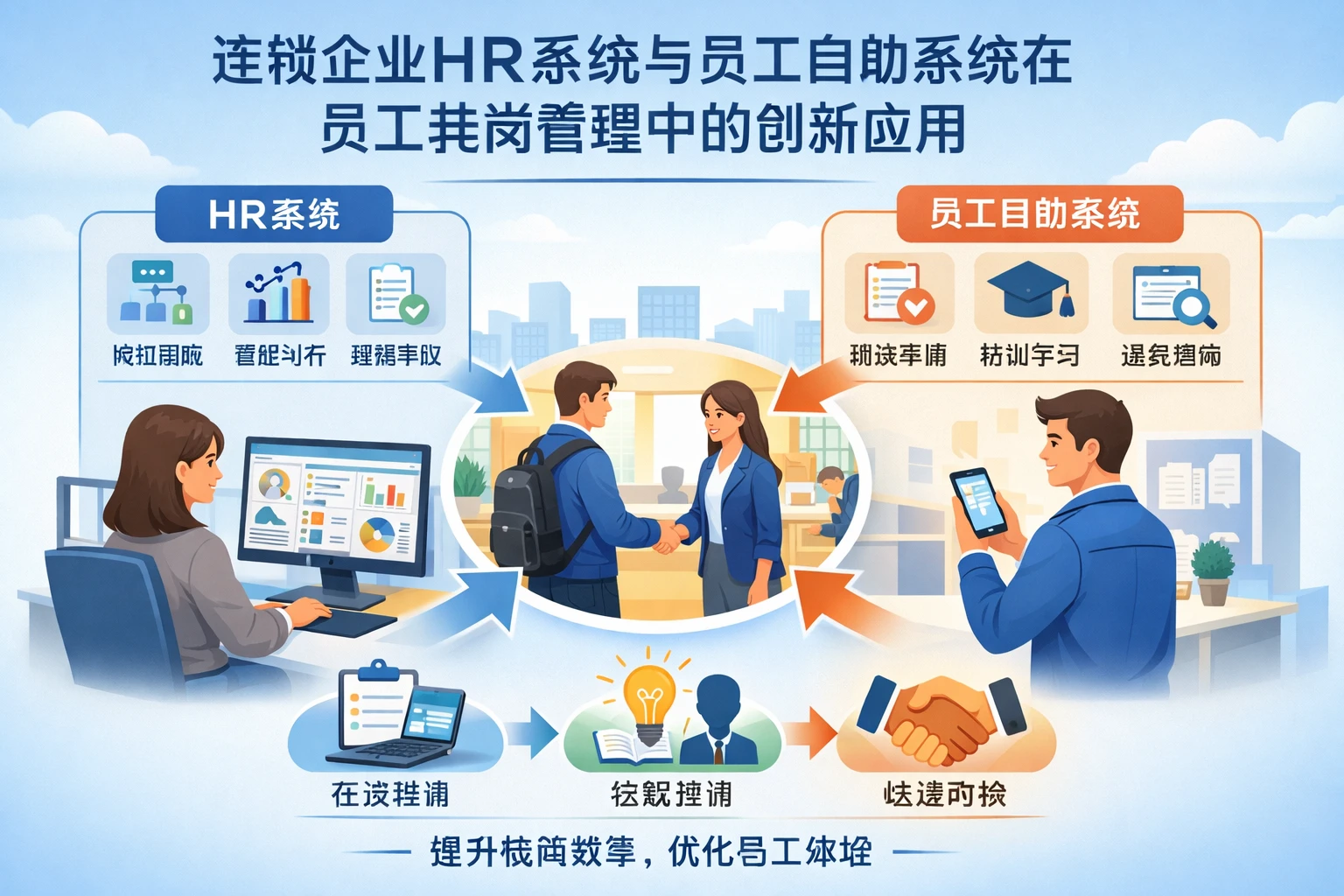 连锁企业HR系统与员工自助系统在员工转岗管理中的创新应用