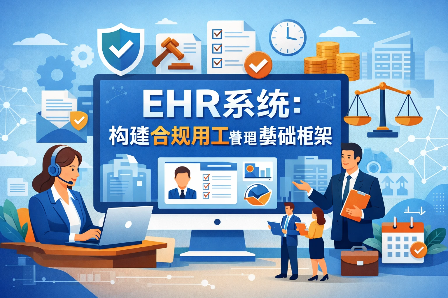 EHR系统：构建合规用工管理的基础框架