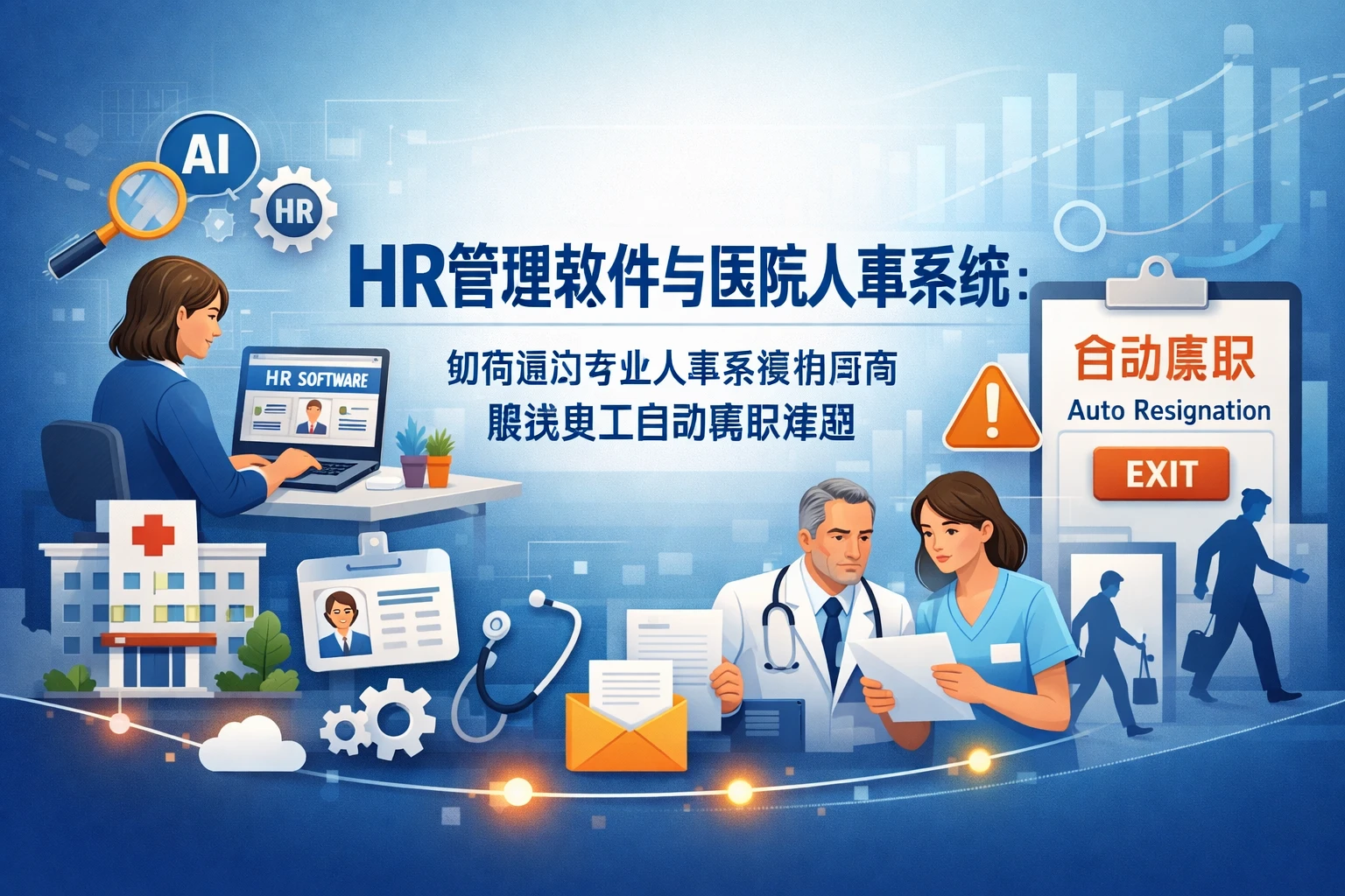 HR管理软件与医院人事系统：如何通过专业人事系统供应商解决员工自动离职难题
