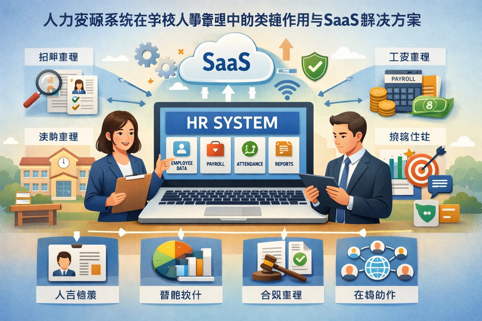 人力资源系统在学校人事管理中的关键作用与SaaS解决方案