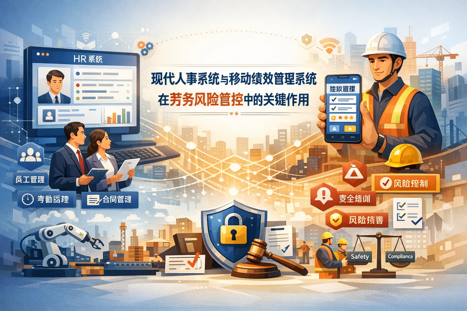 现代人事系统与移动绩效管理系统在劳务风险管控中的关键作用