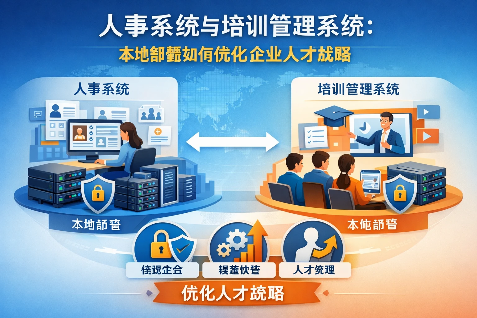 人事系统与培训管理系统：本地部署如何优化企业人才战略