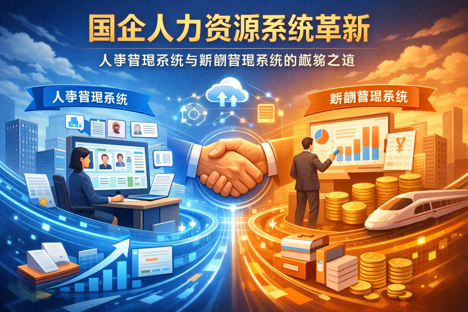 国企人力资源系统革新：人事管理系统与薪酬管理系统的顺势之道