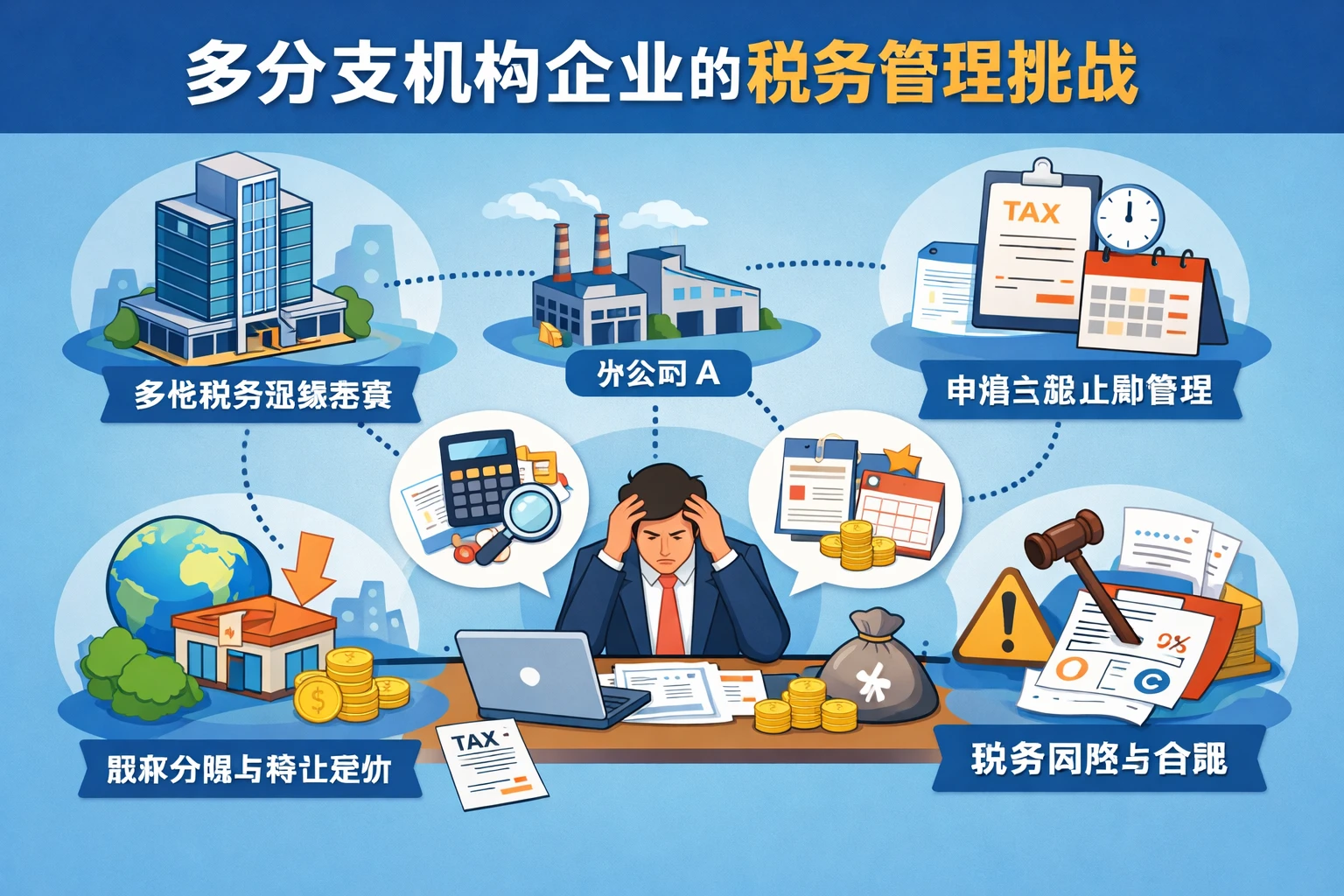 多分支机构企业的税务管理挑战