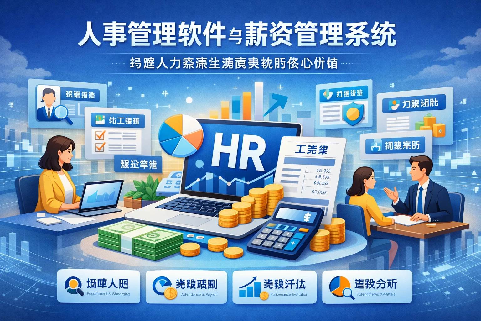 人事管理软件与薪资管理系统：构建人力资源全流程系统的核心价值