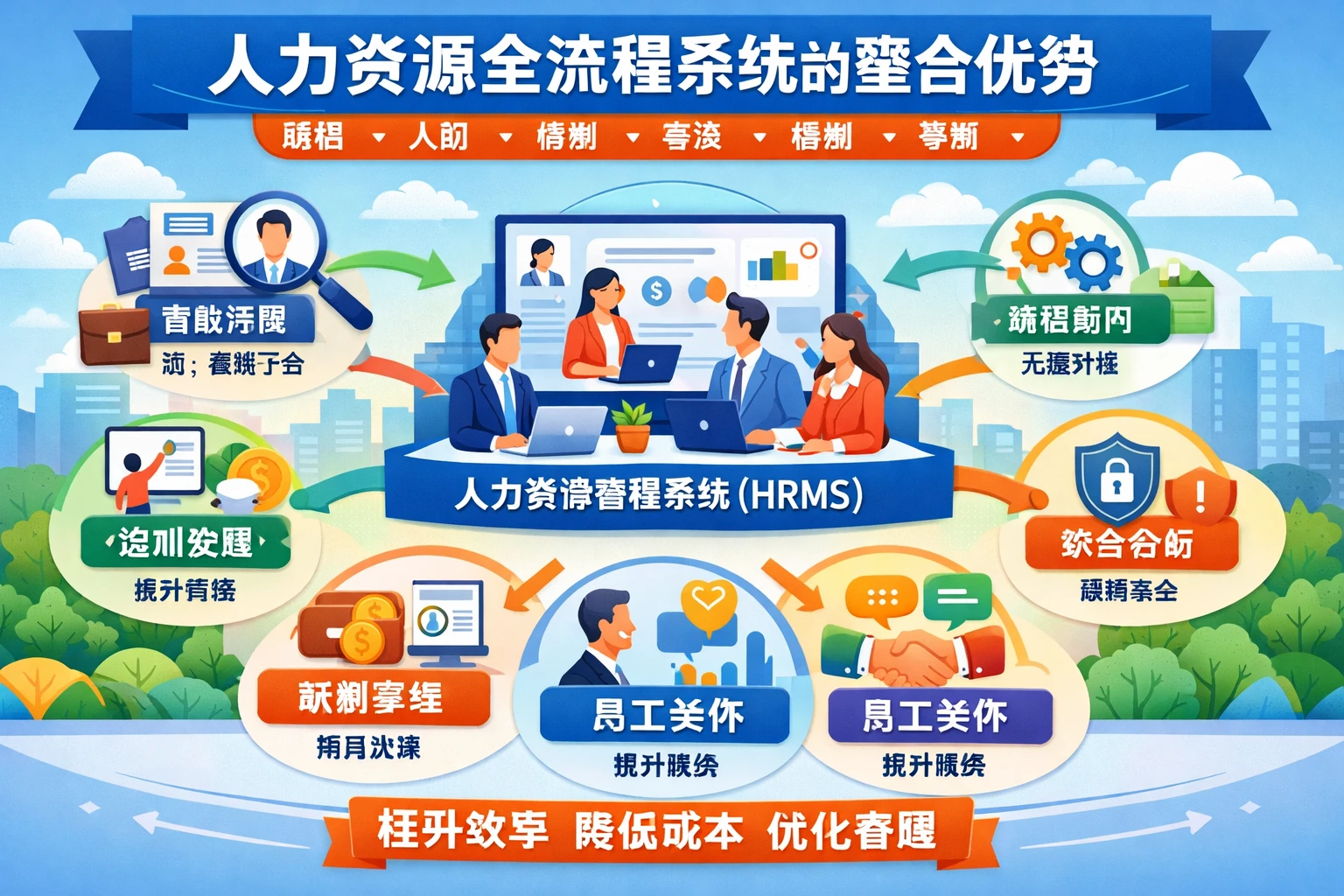 人力资源全流程系统的整合优势