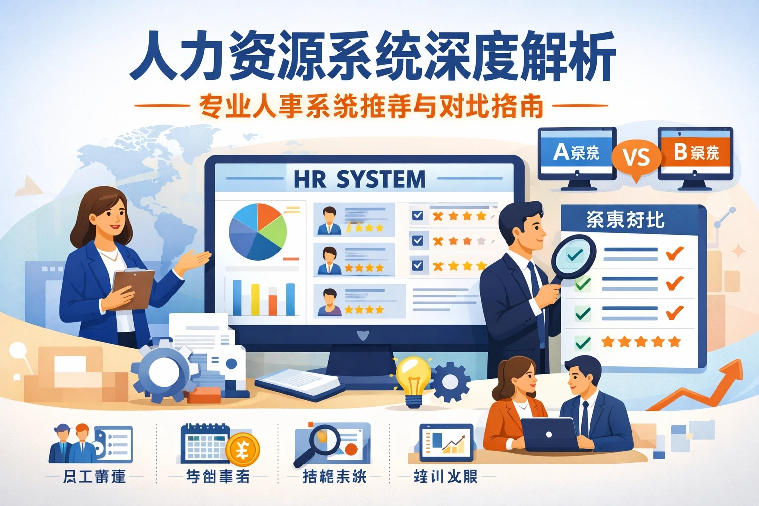 人力资源系统深度解析：专业人事系统推荐与对比指南