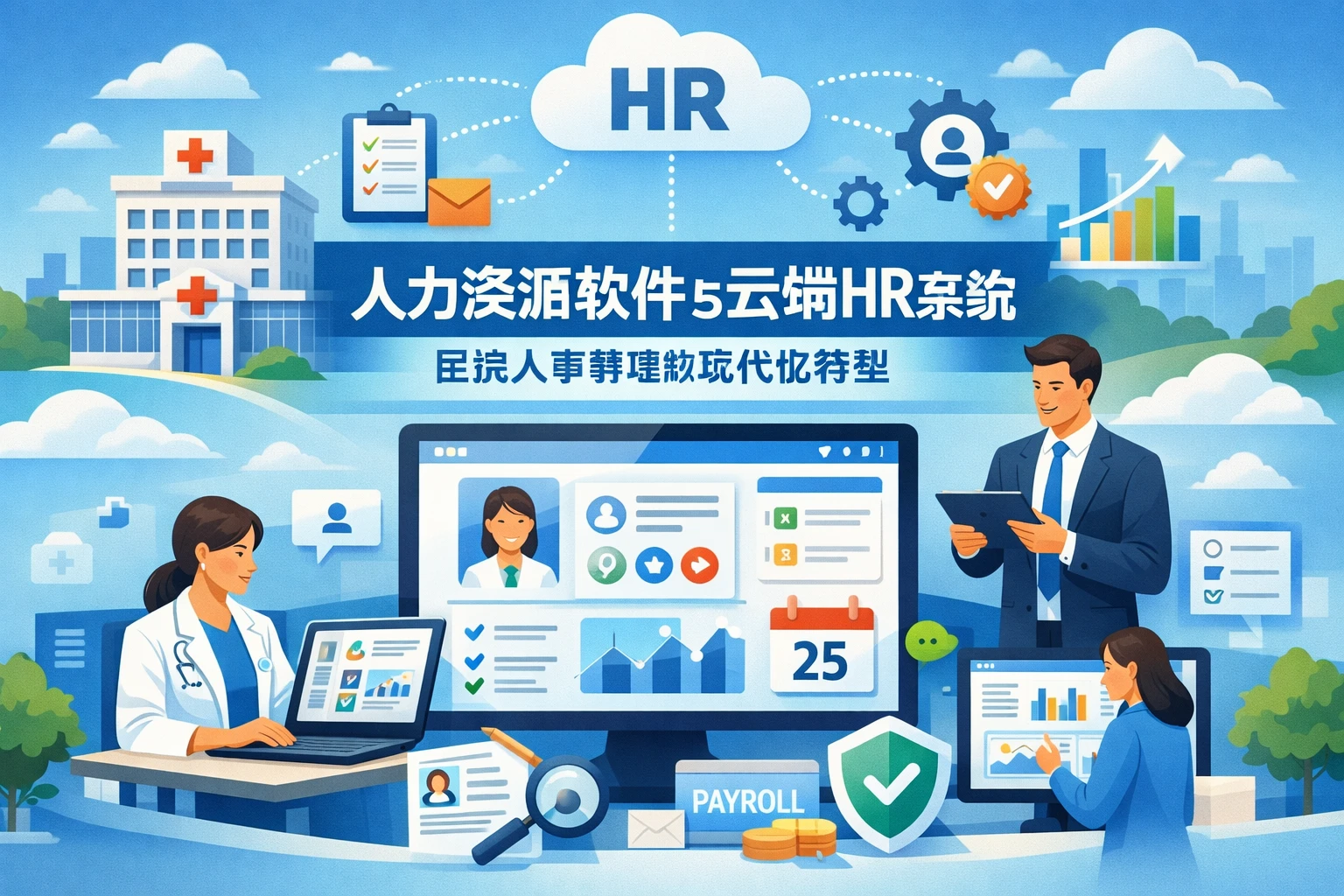 人力资源软件与云端HR系统：医院人事管理的现代化转型