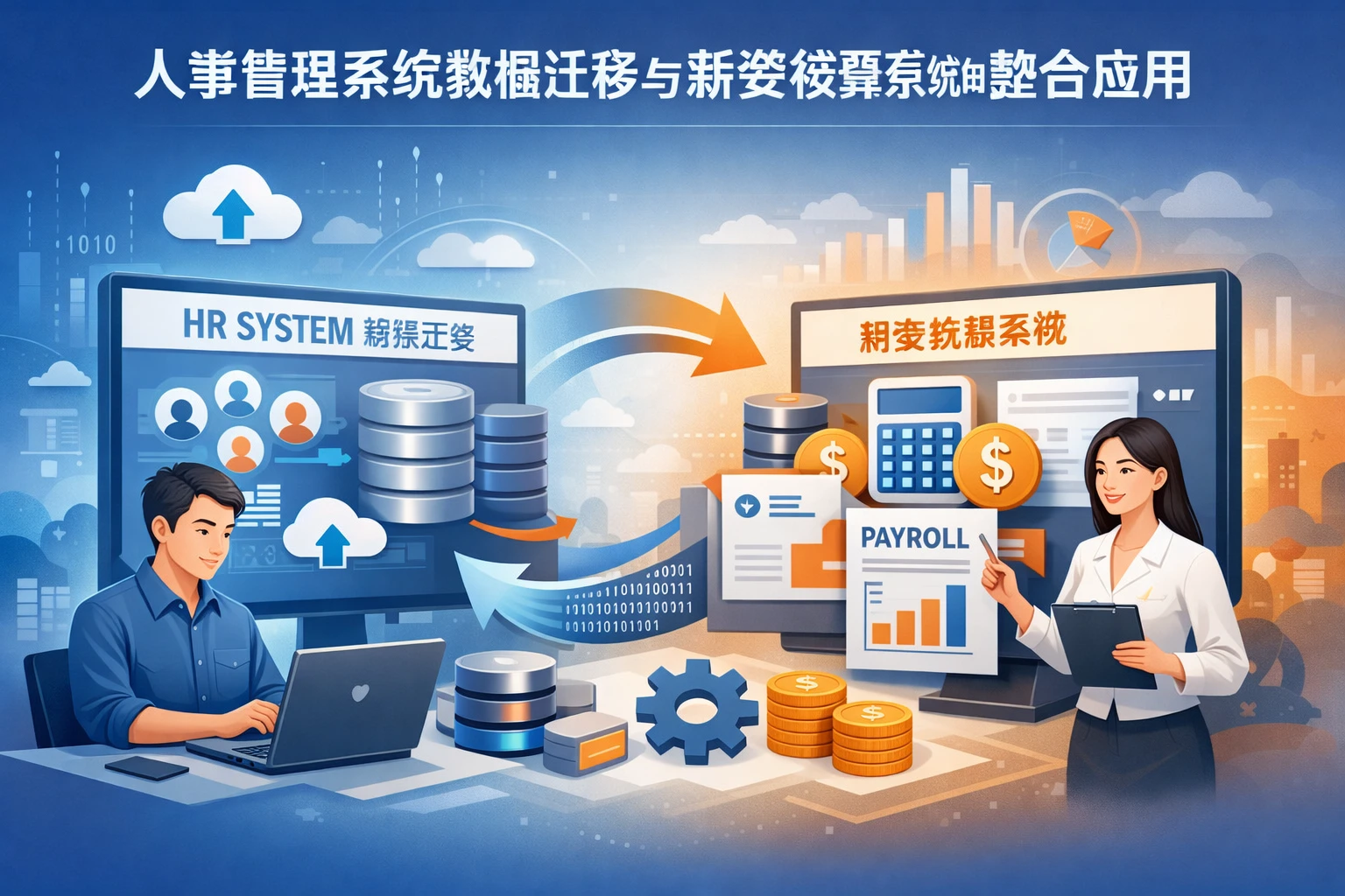 人事管理系统数据迁移与薪资核算系统的整合应用