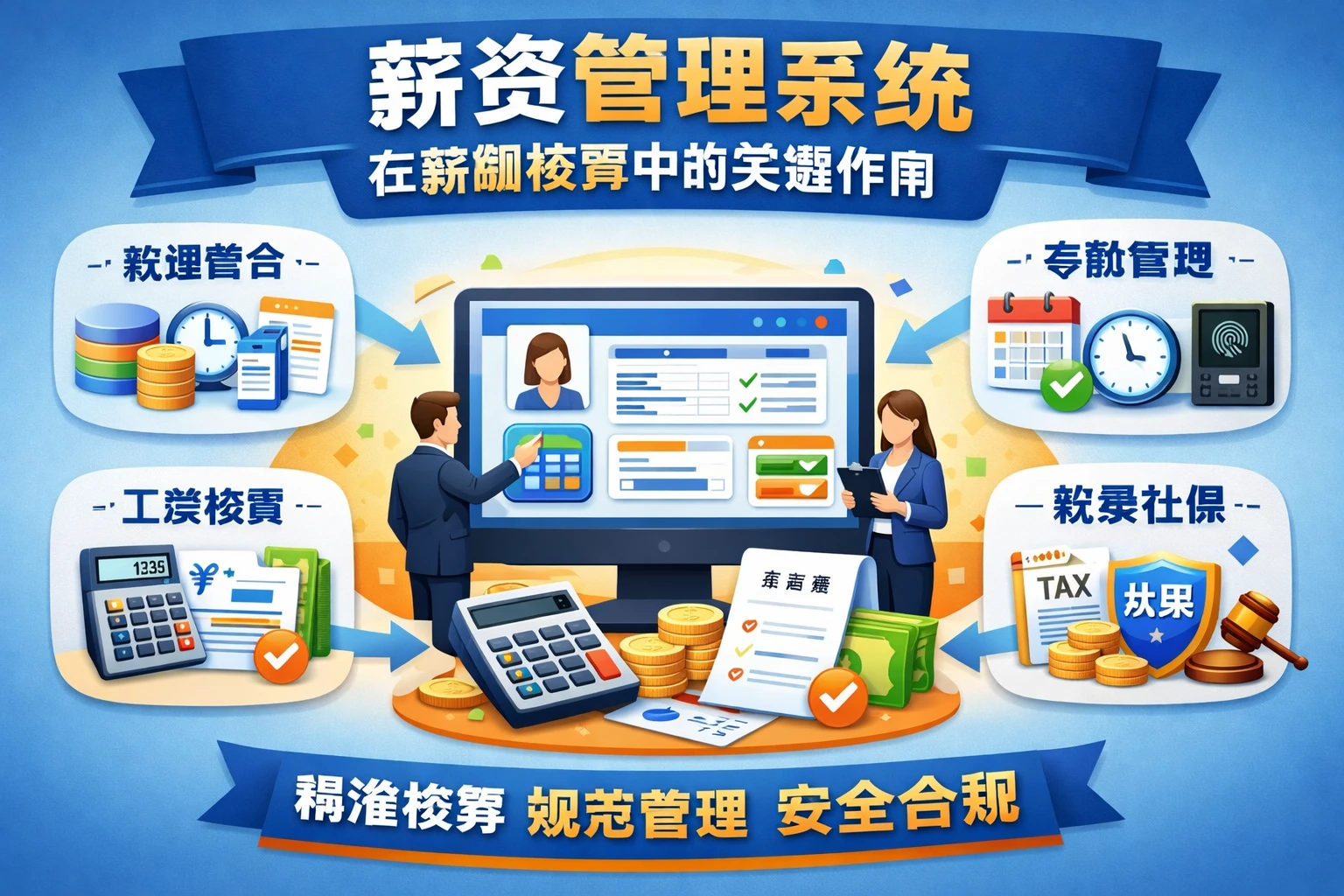 薪资管理系统在薪酬核算中的关键作用