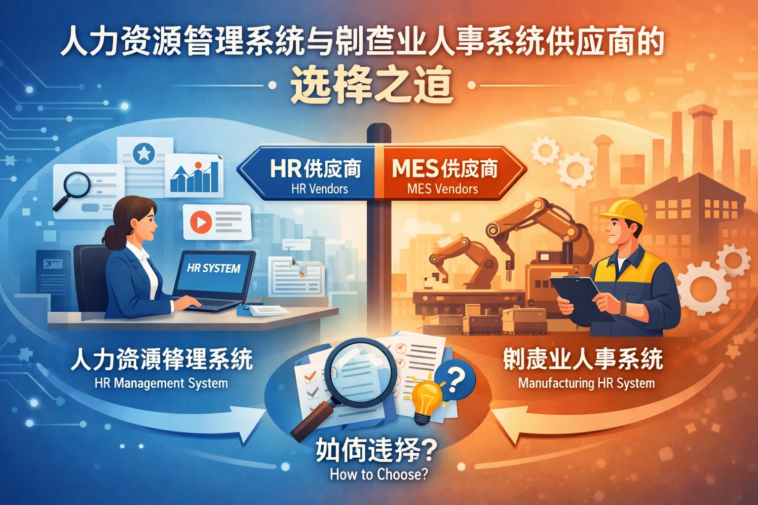 人力资源管理系统与制造业人事系统供应商的选择之道
