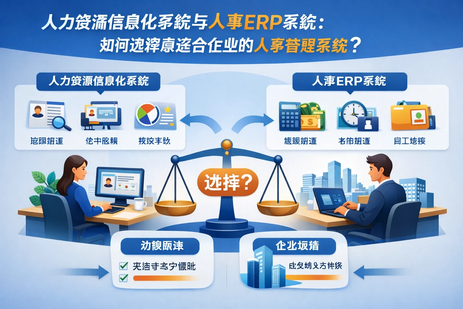 人力资源信息化系统与人事ERP系统：如何选择最适合企业的人事管理系统