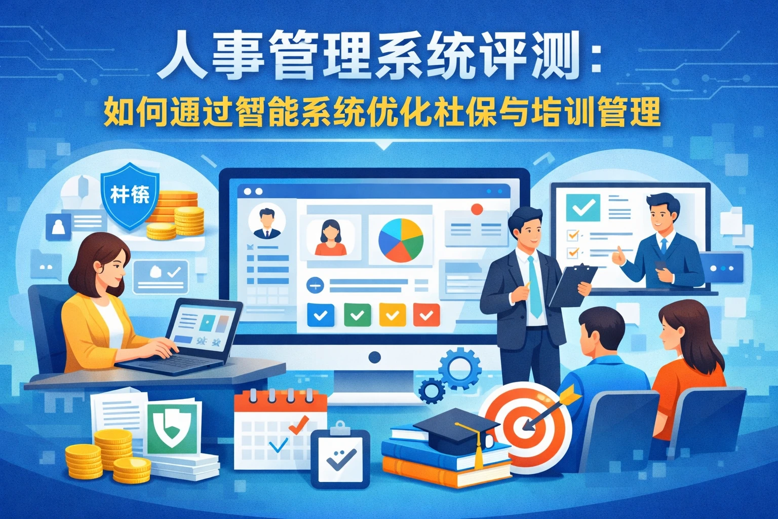人事管理系统评测：如何通过智能系统优化社保与培训管理