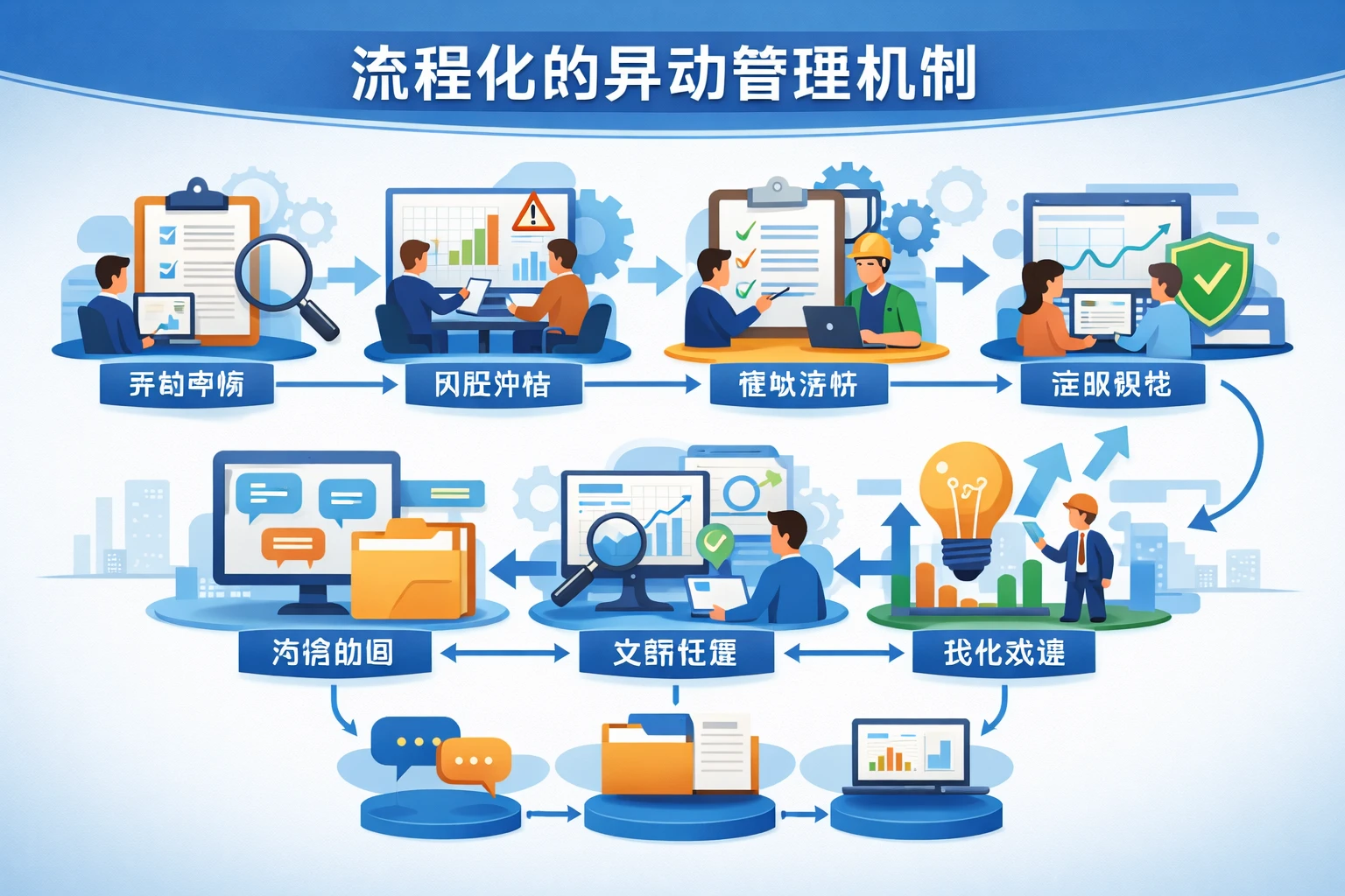 流程化的异动管理机制