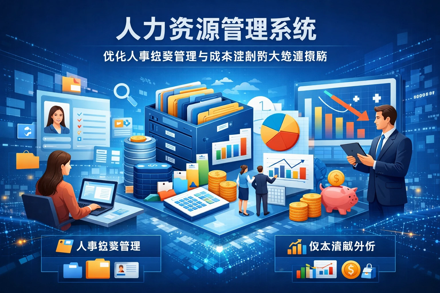 人力资源管理系统:优化人事档案管理与成本控制的大数据策略