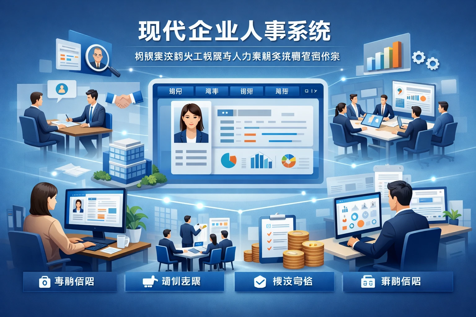 现代企业人事系统：构建高效的员工档案与人力资源全流程管理体系