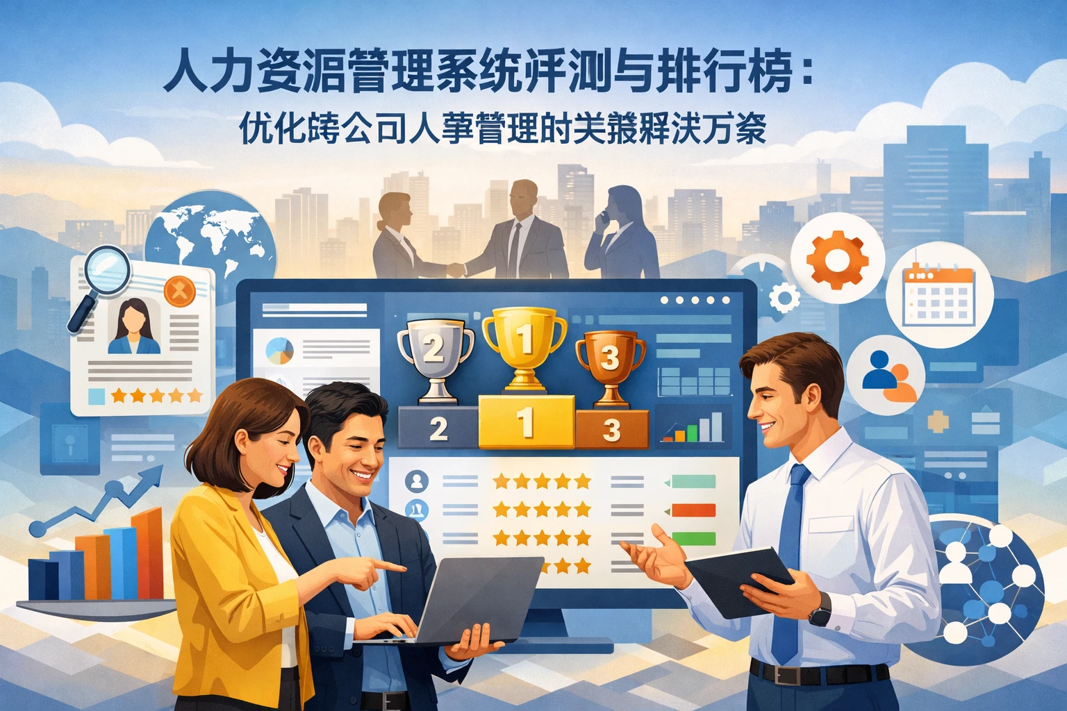 人力资源管理系统评测与排行榜:优化跨公司人事管理的关键解决方案