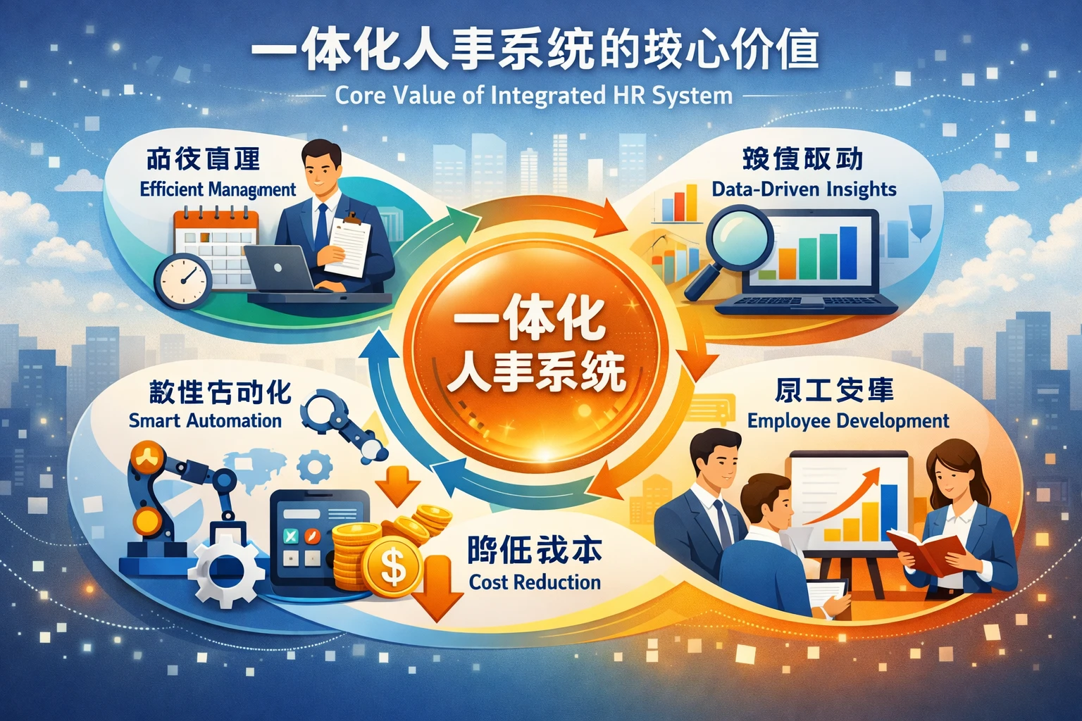 一体化人事系统的核心价值