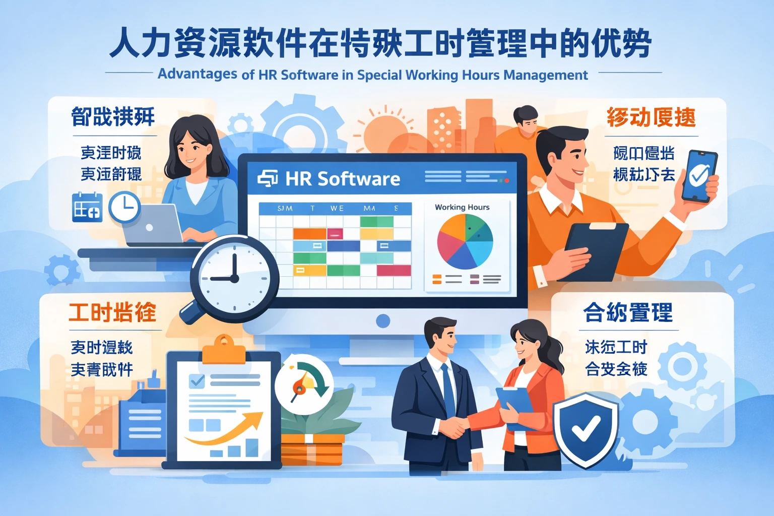 人力资源软件在特殊工时管理中的优势