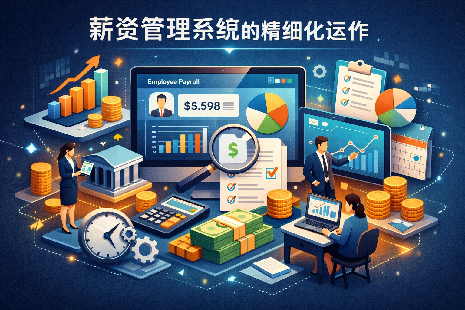 薪资管理系统的精细化运作