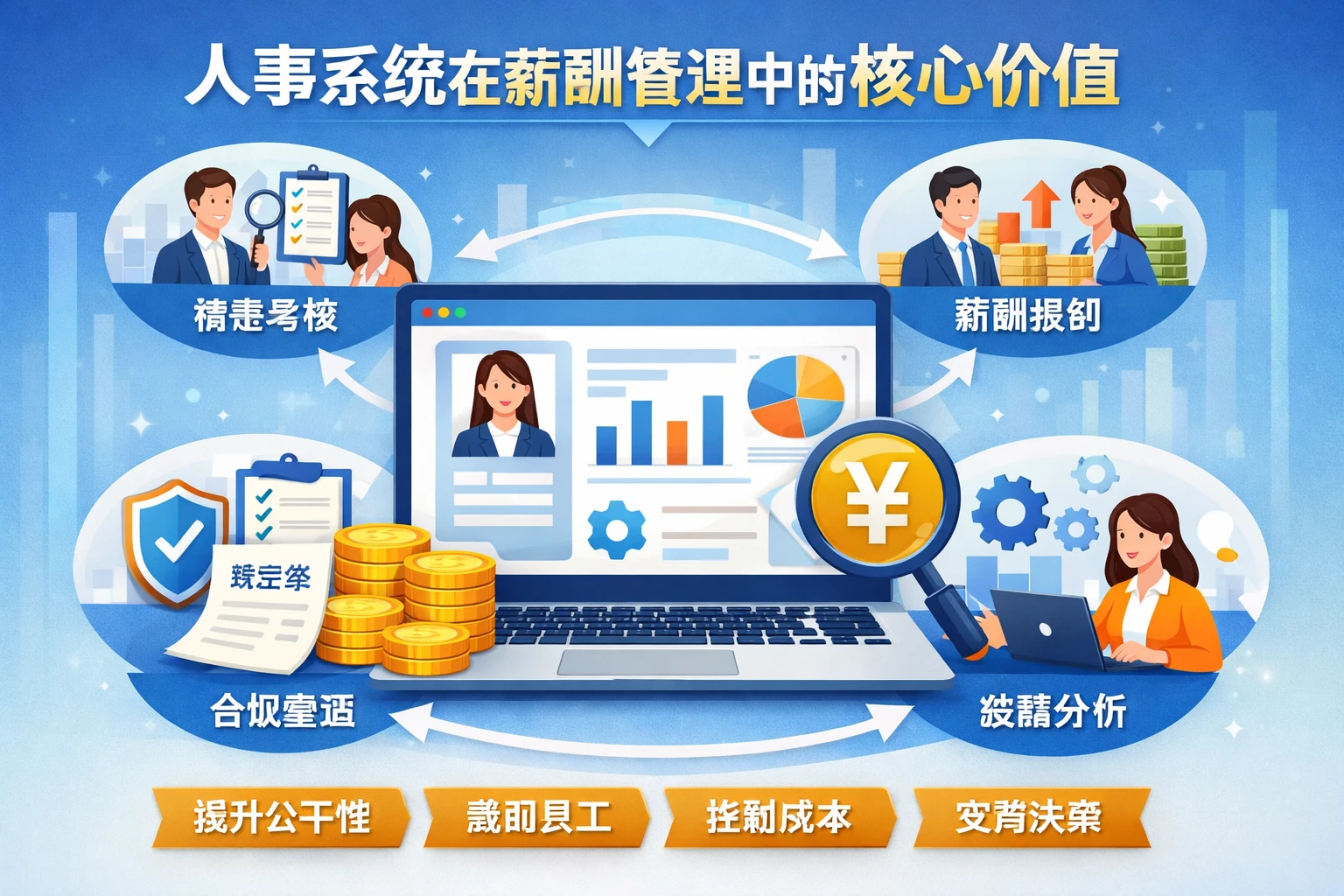 人事系统在薪酬管理中的核心价值
