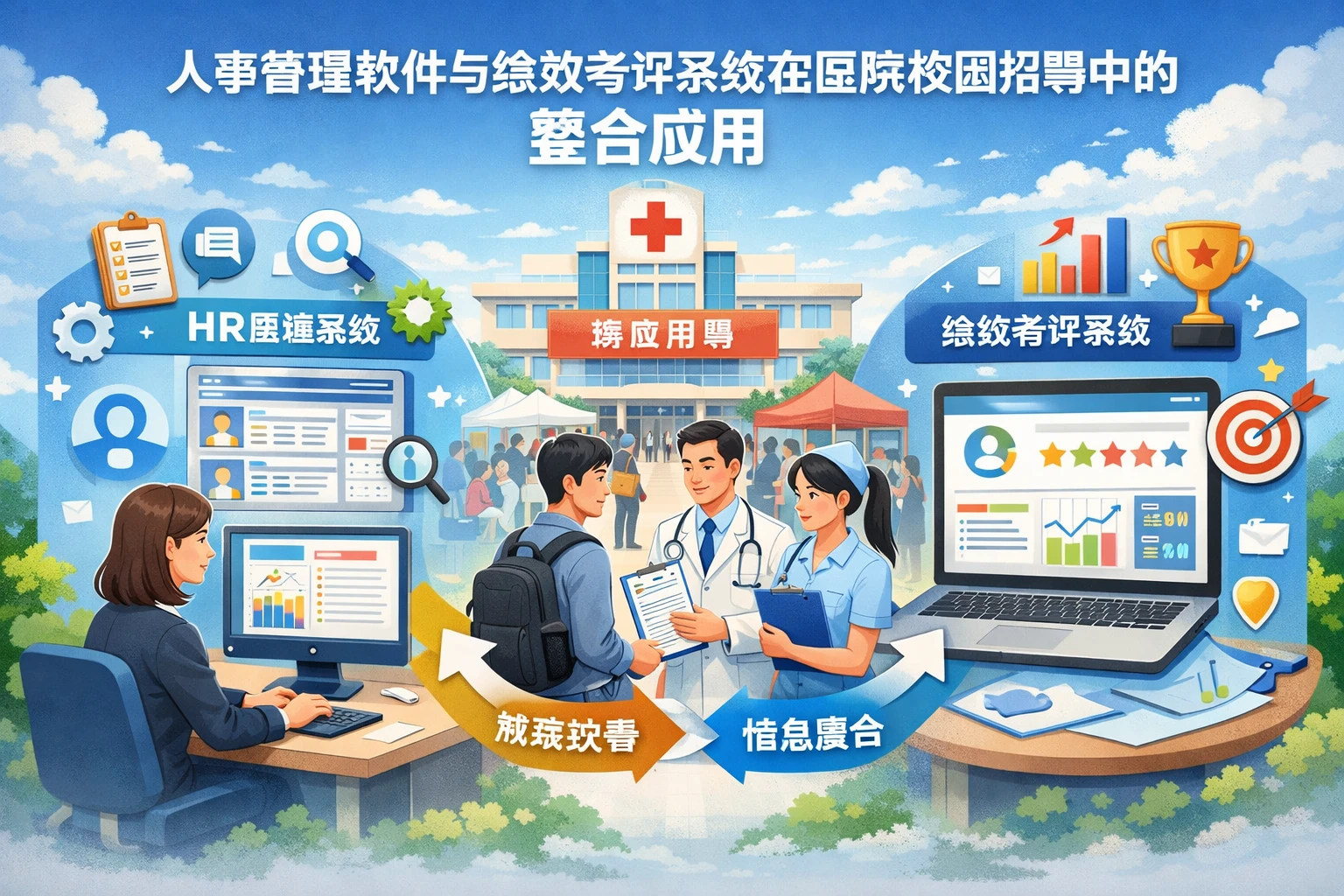人事管理软件与绩效考评系统在医院校园招聘中的整合应用