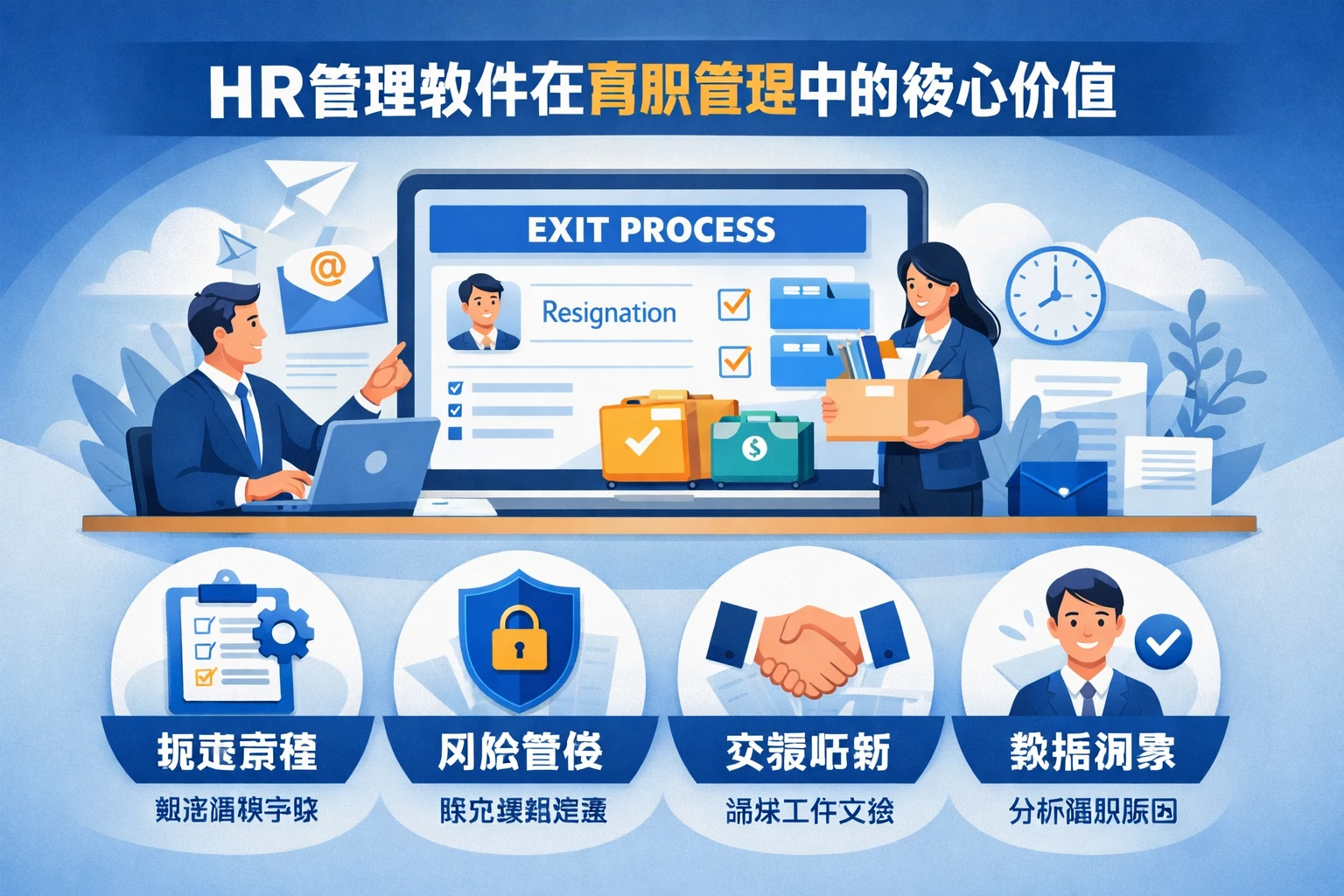 HR管理软件在离职管理中的核心价值