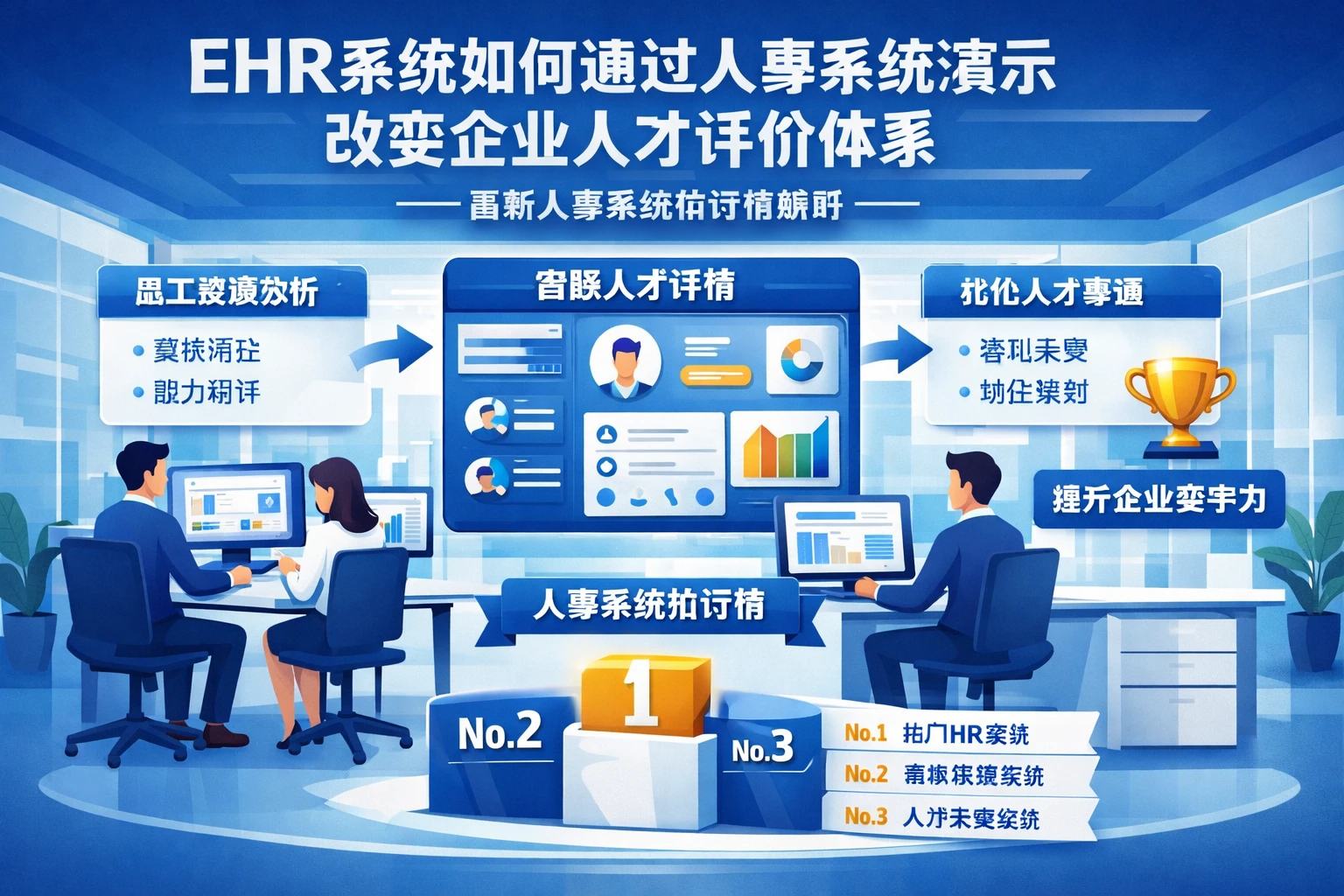 ehr系统如何通过人事系统演示改变企业人才评价体系 - 最新人事系统排行榜解析