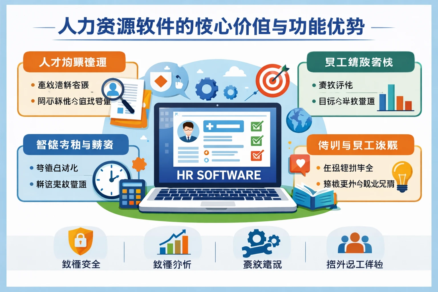 人力资源软件的核心价值与功能优势