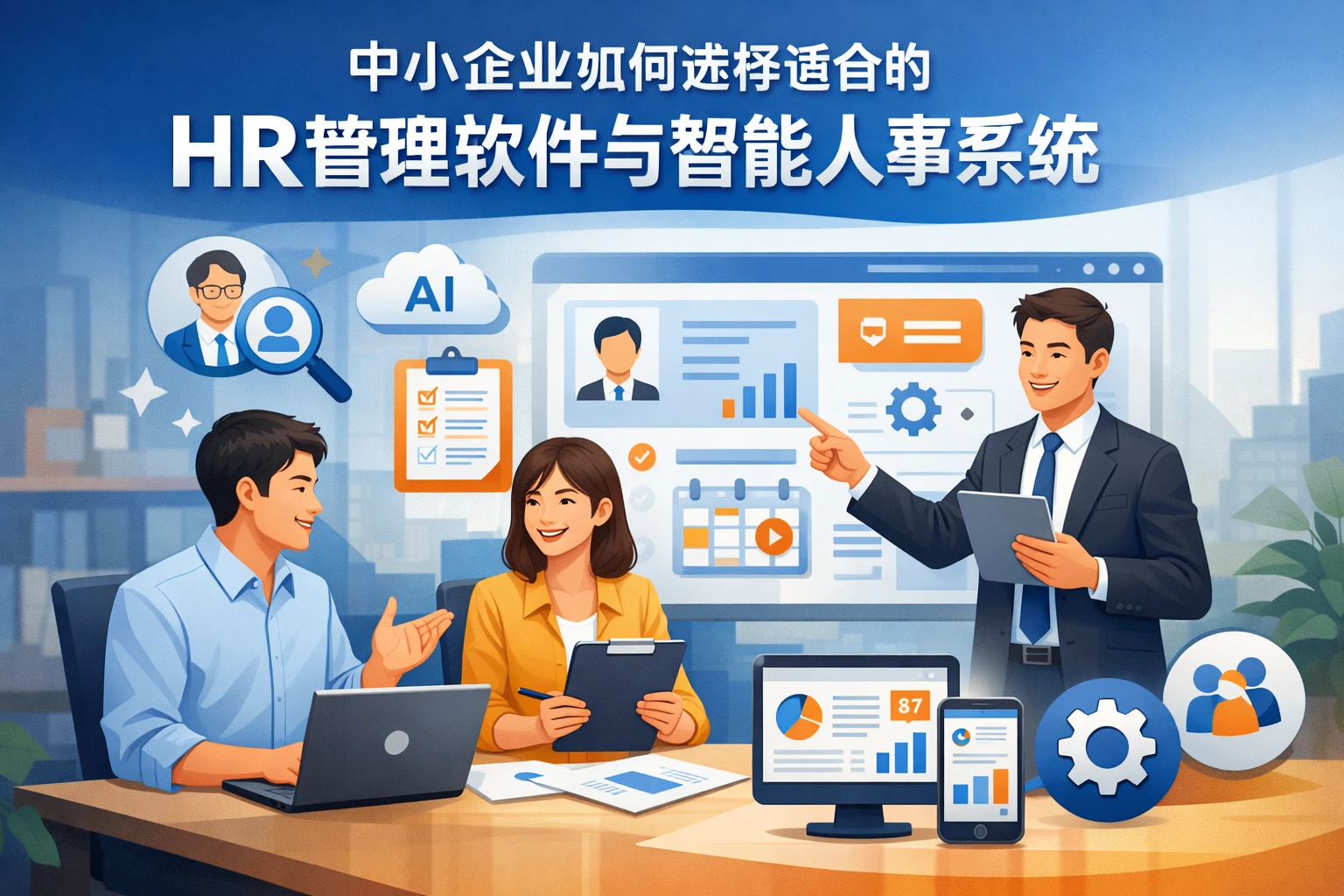 中小企业如何选择适合的HR管理软件与智能人事系统