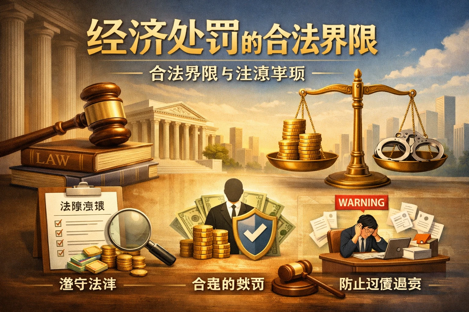 经济处罚的合法界限与注意事项