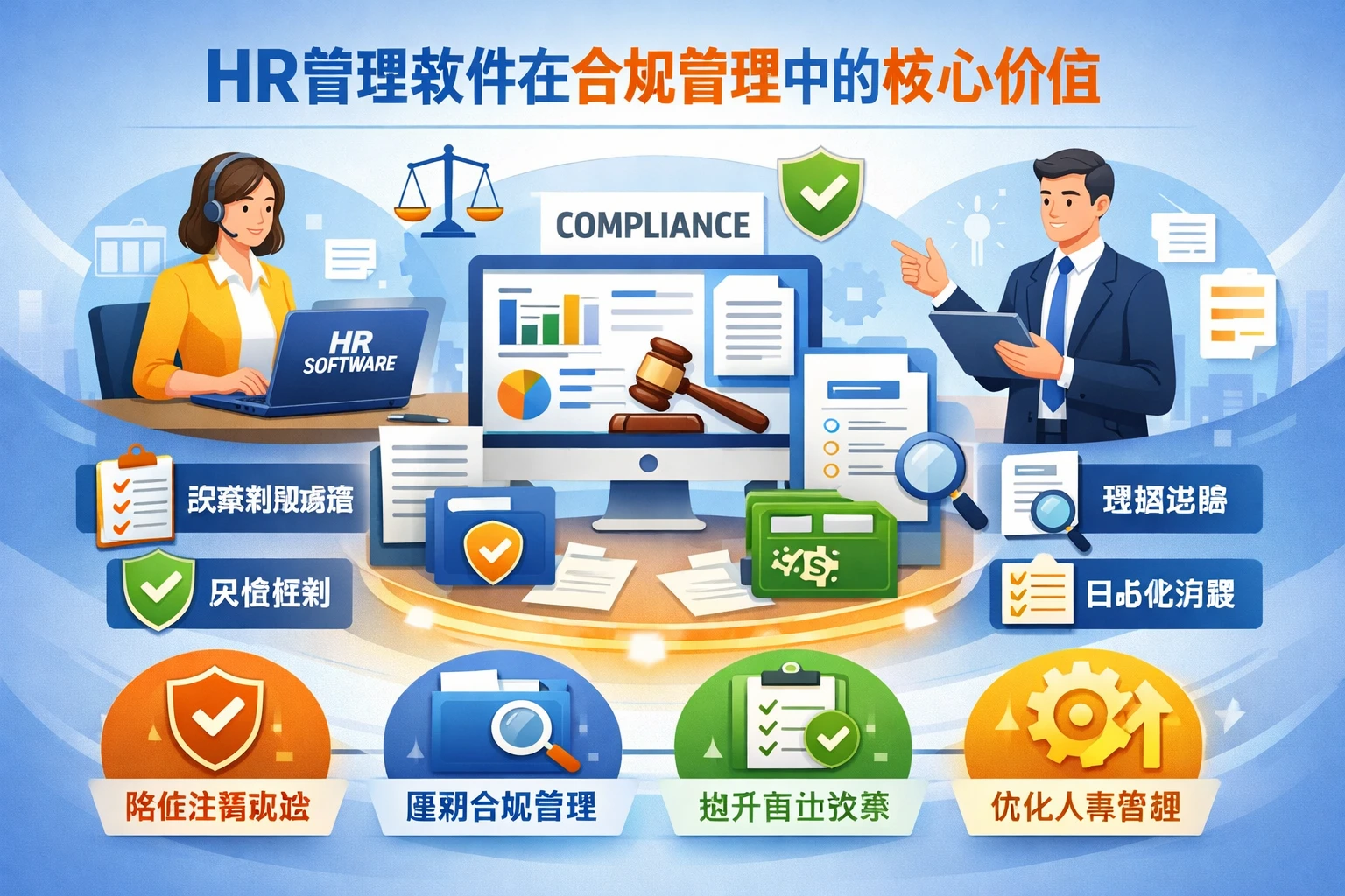 HR管理软件在合规管理中的核心价值