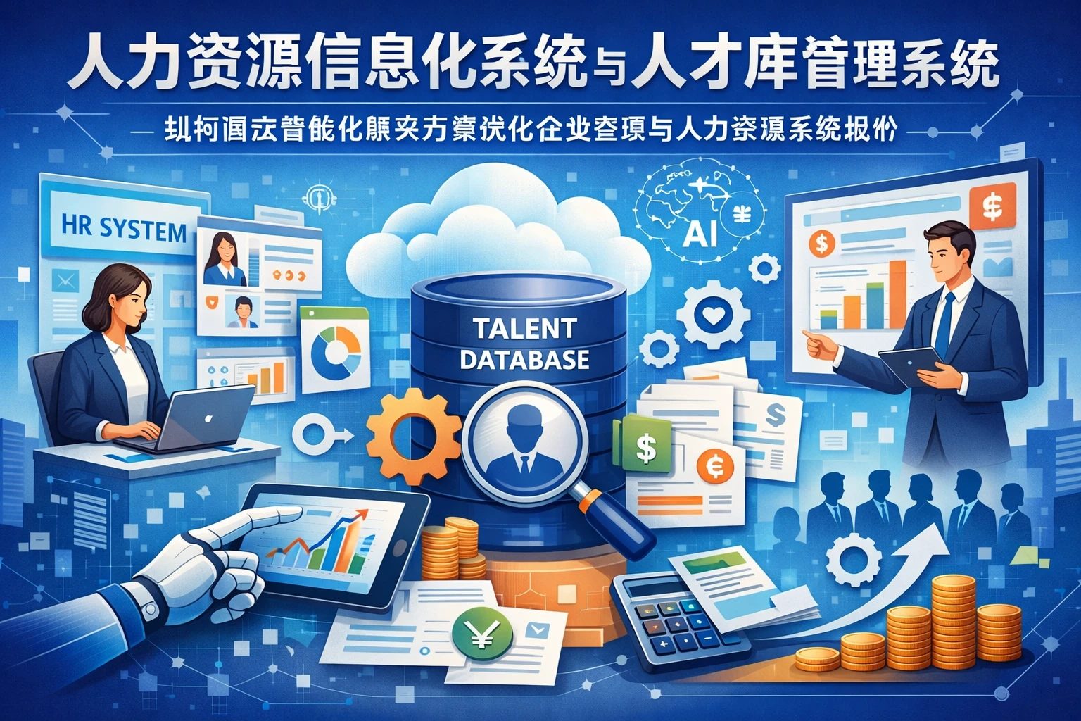 人力资源信息化系统与人才库管理系统：如何通过智能化解决方案优化企业管理与人力资源系统报价