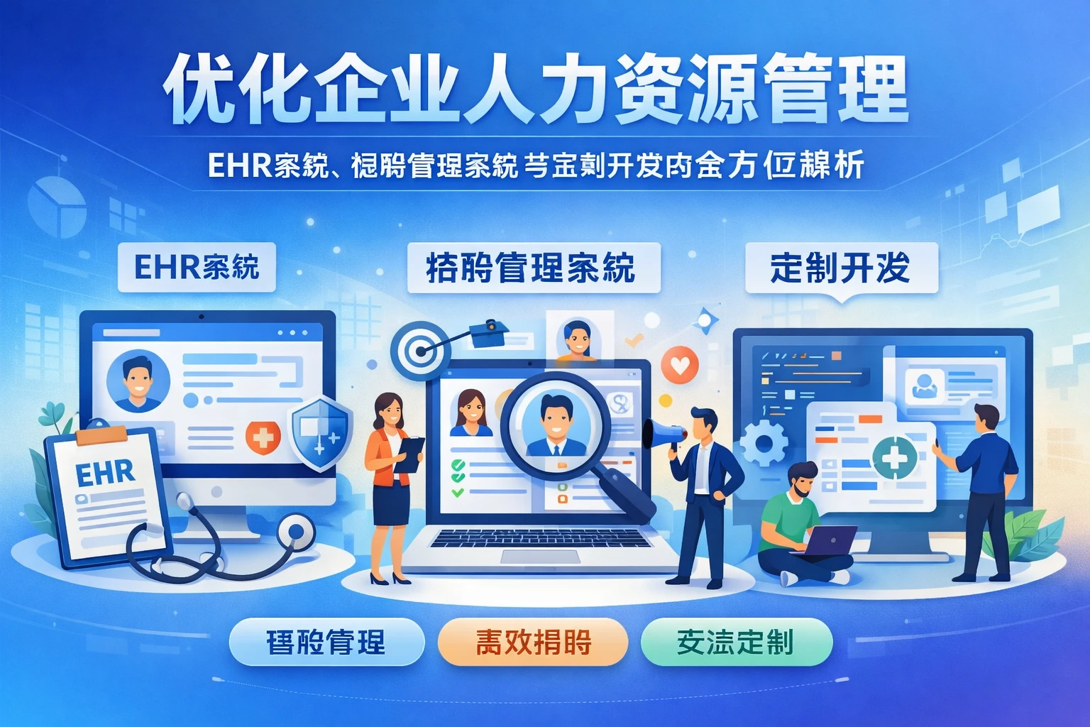 优化企业人力资源管理:ehr系统、招聘管理系统与定制开发的全方位解析