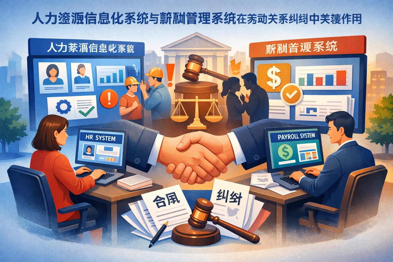 人力资源信息化系统与薪酬管理系统在劳动关系纠纷中的关键作用