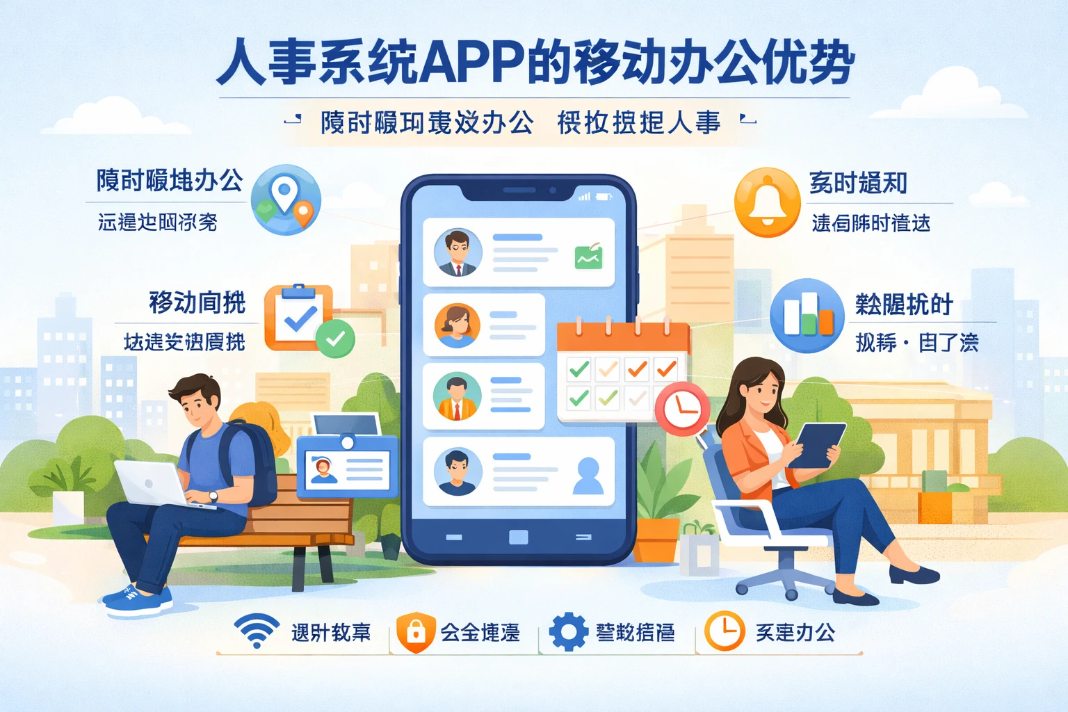 人事系统APP的移动办公优势