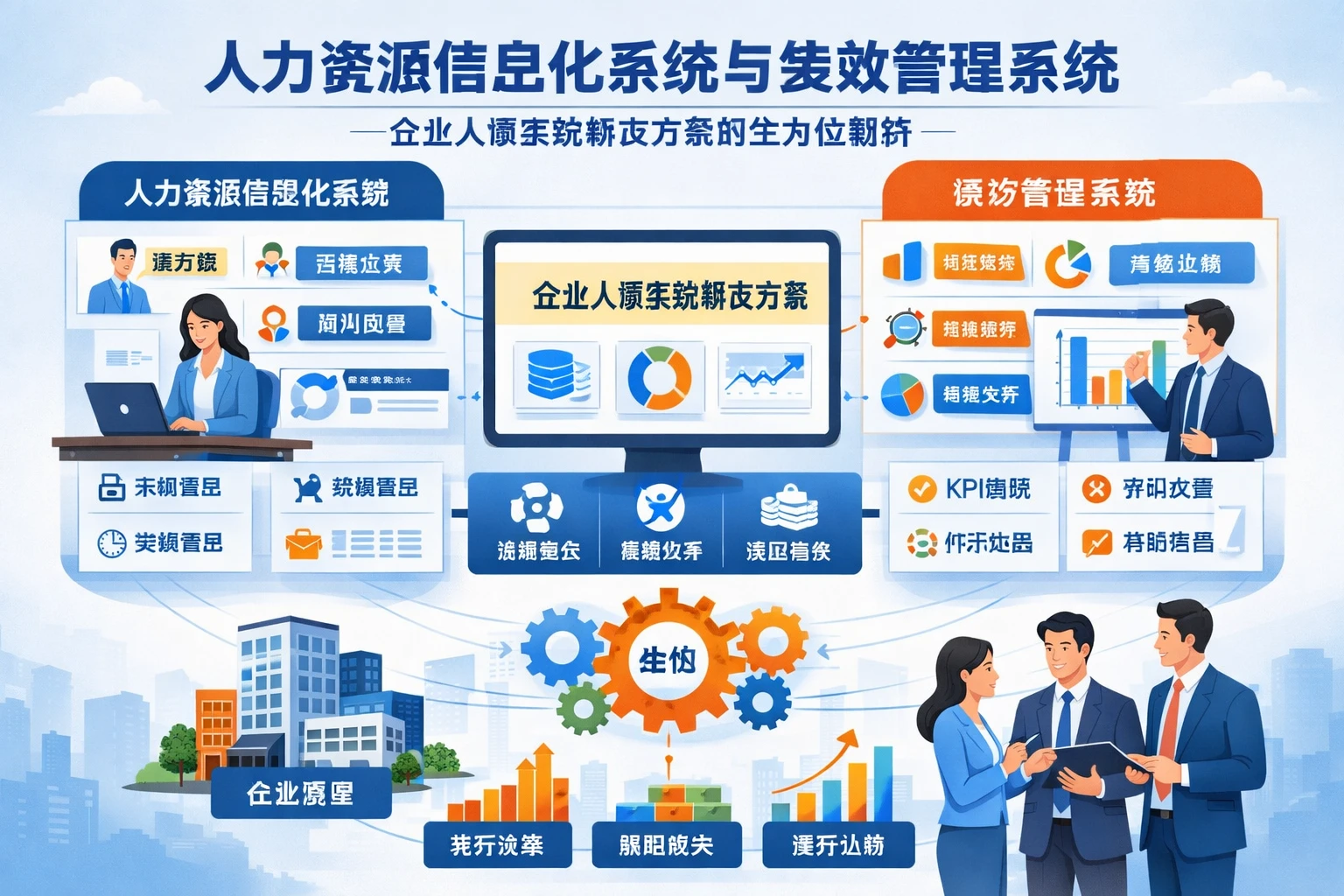 人力资源信息化系统与绩效管理系统：企业人事系统解决方案的全方位解析