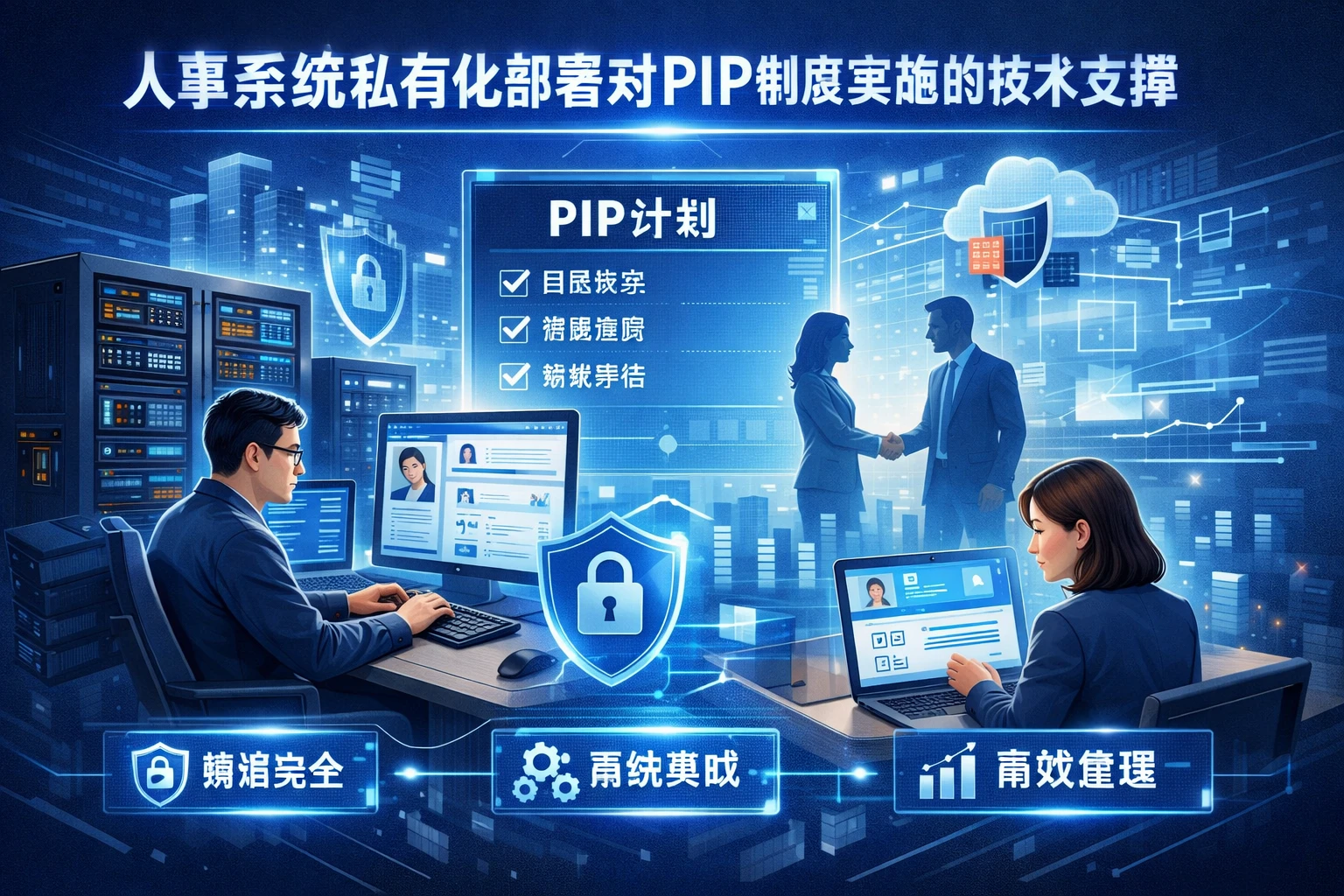 人事系统私有化部署对PIP制度实施的技术支撑