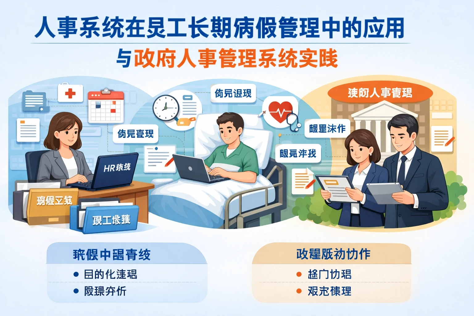 人事系统在员工长期病假管理中的应用与政府人事管理系统实践