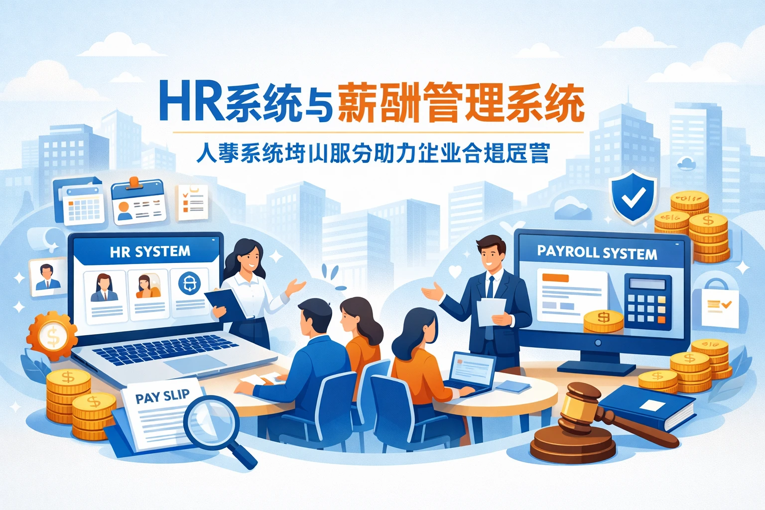 HR系统与薪酬管理系统:人事系统培训服务助力企业合规运营